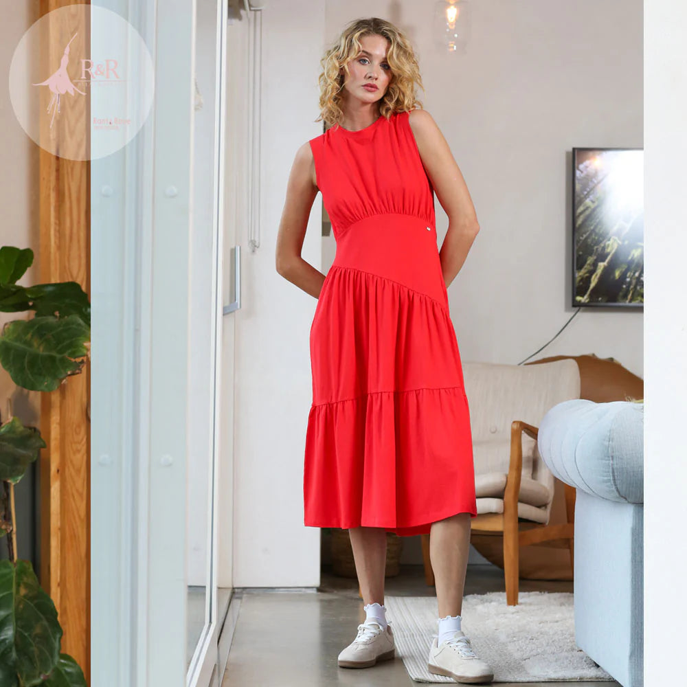 Relax & Renew Sarah Tomato Dress
