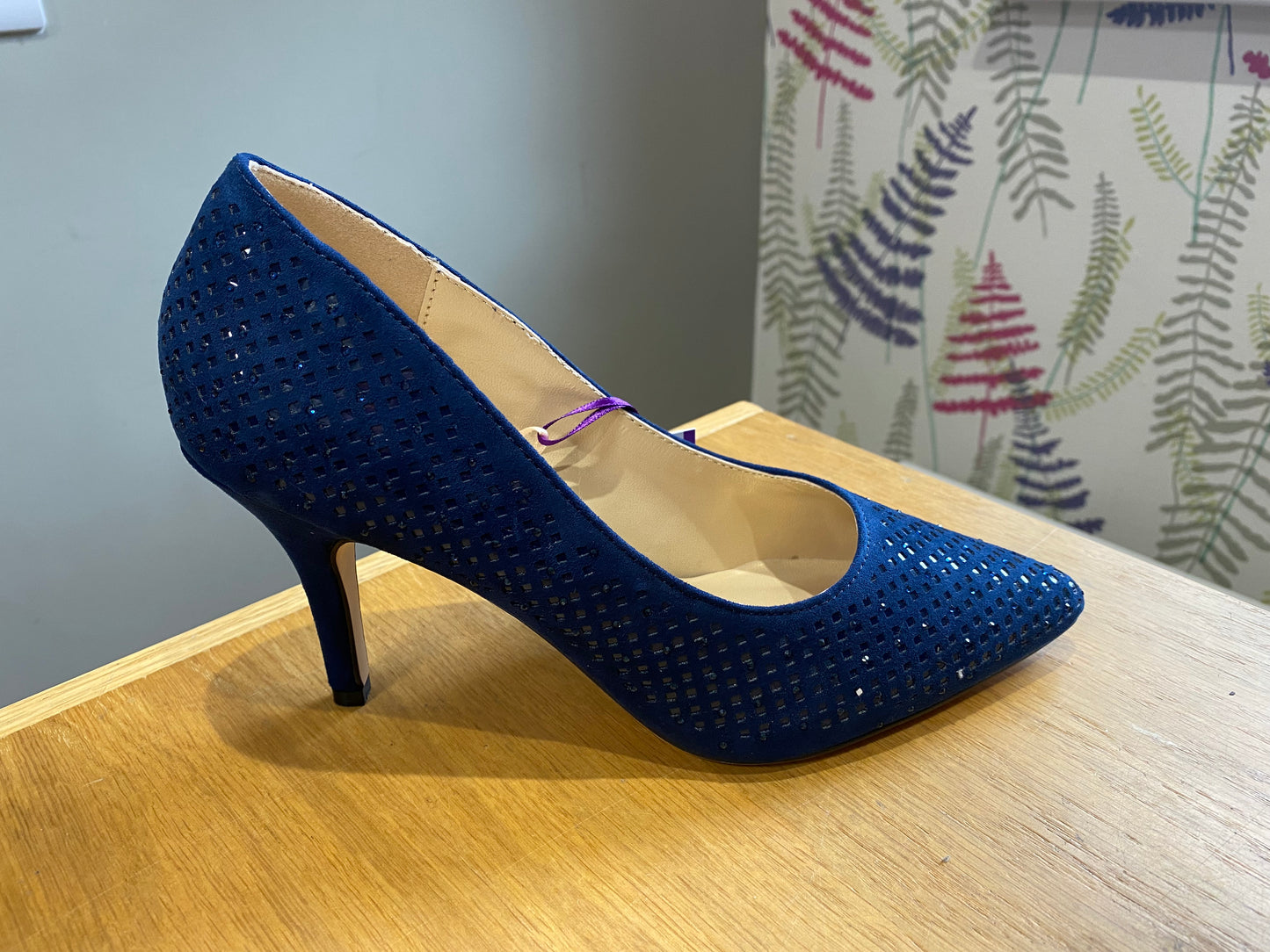 Lotus Kayla Navy Shoe