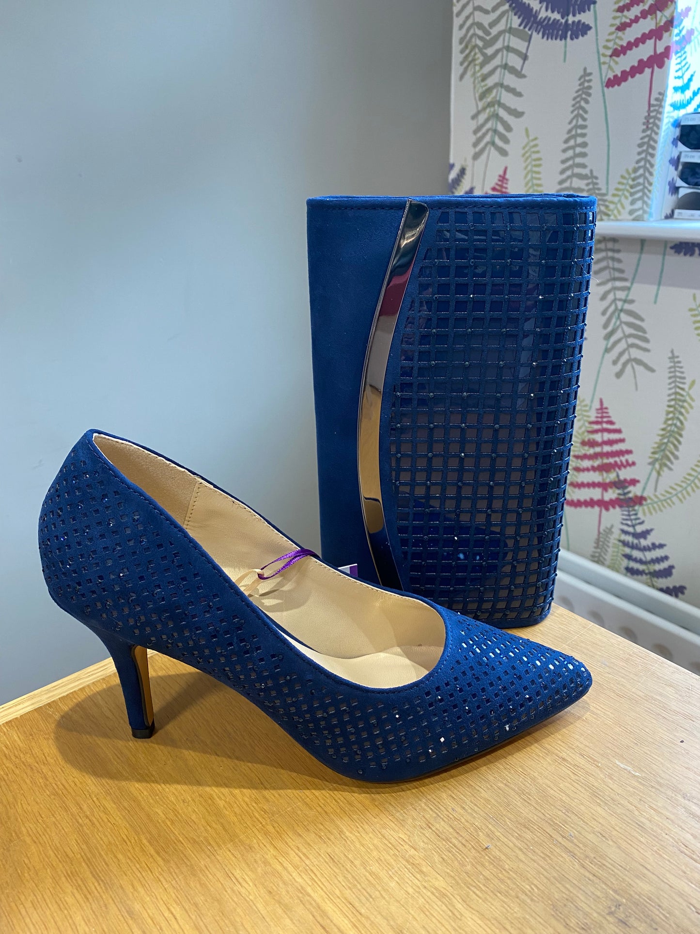 Lotus Kayla Navy Shoe