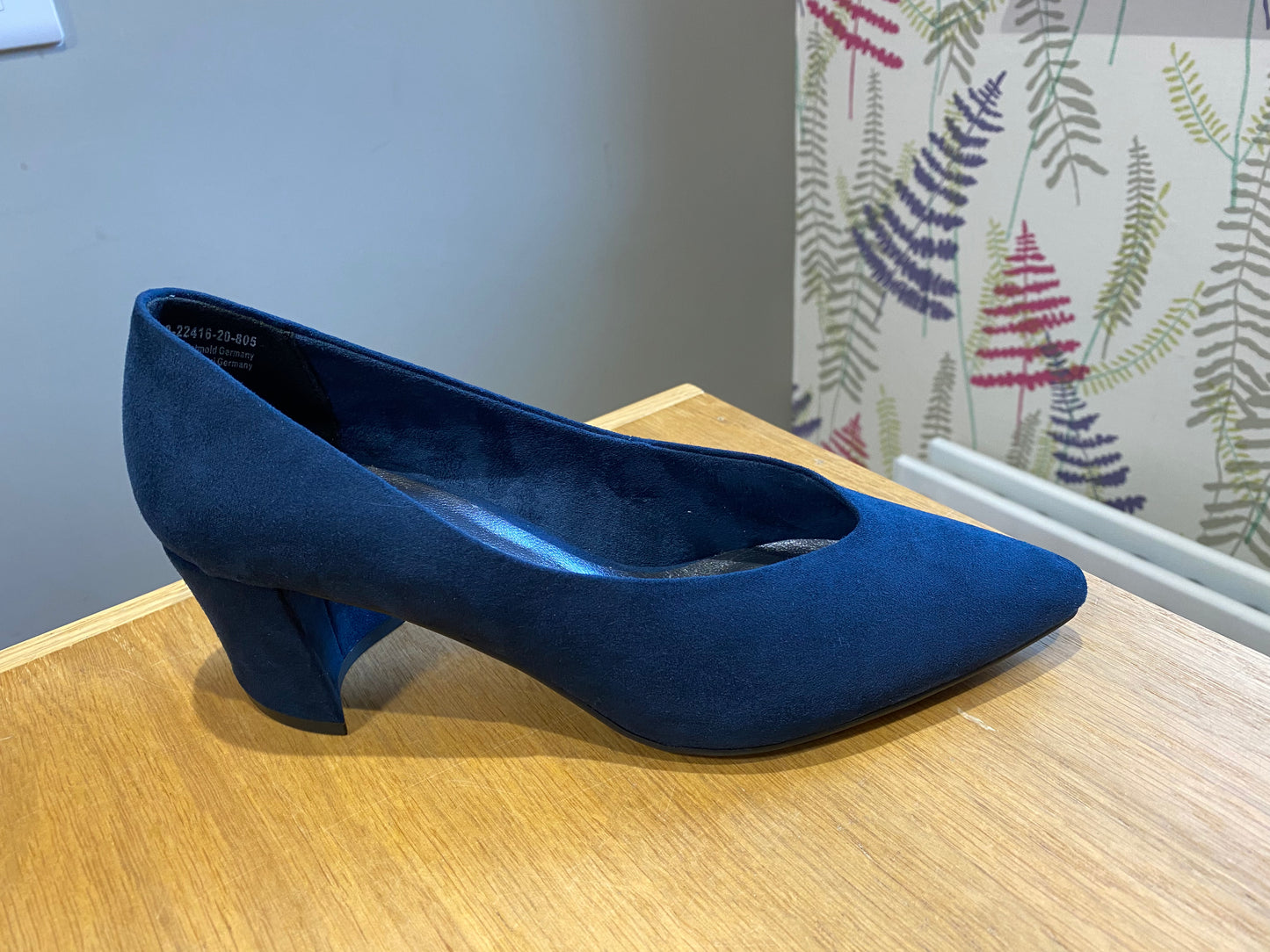 Marco Tozzi Navy Block Shoe