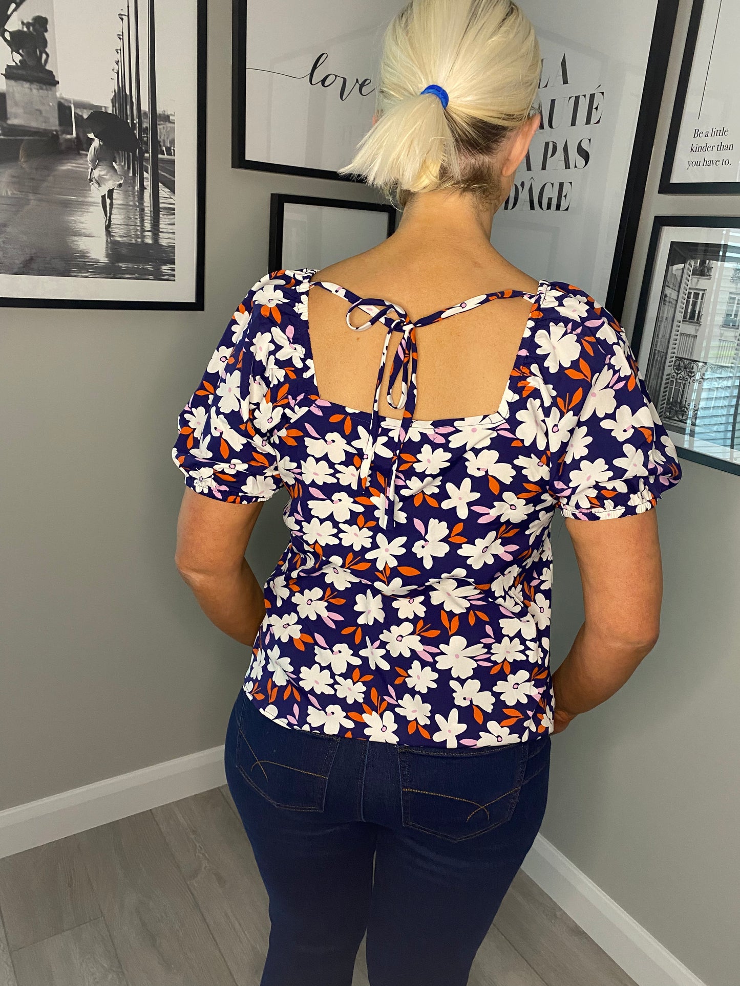 Rant & Rave Harley Navy Top