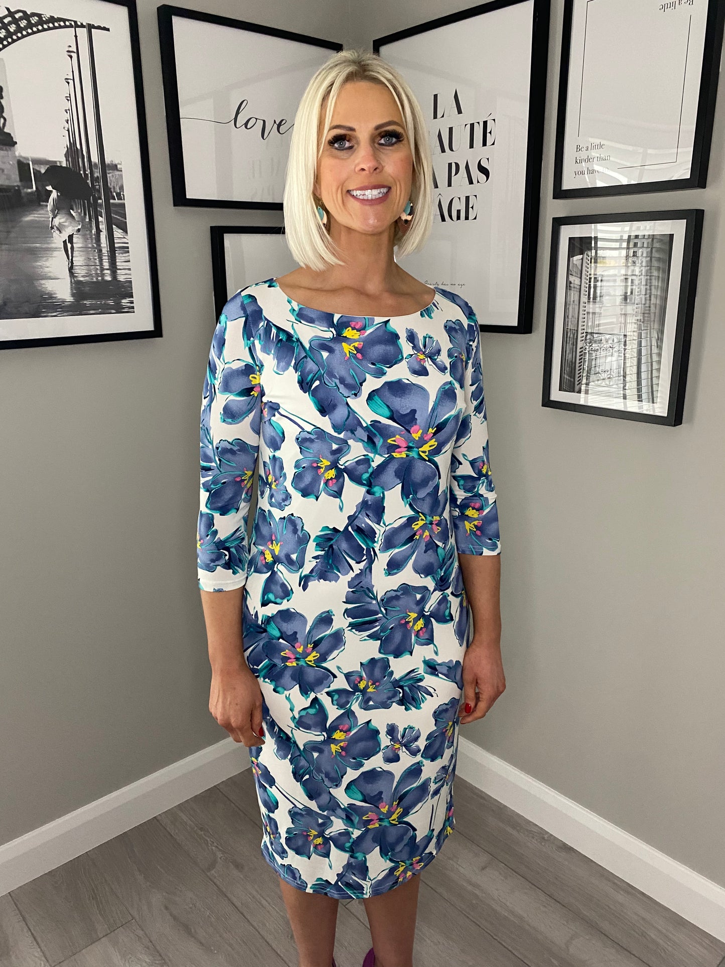Anonymous Multi Floral Dress