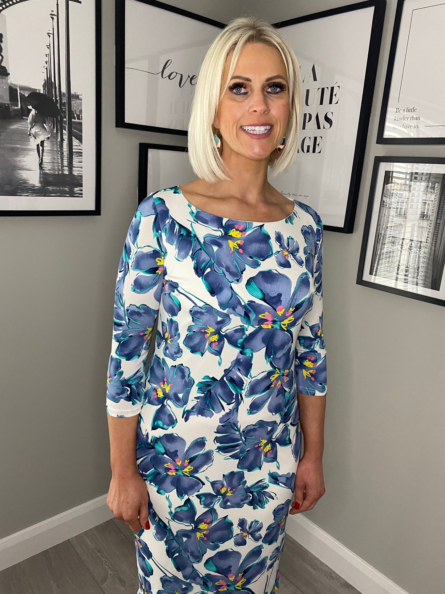 Anonymous Multi Floral Dress