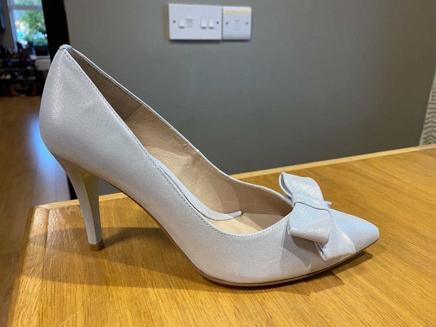 Emis Silver Shimmer Shoe