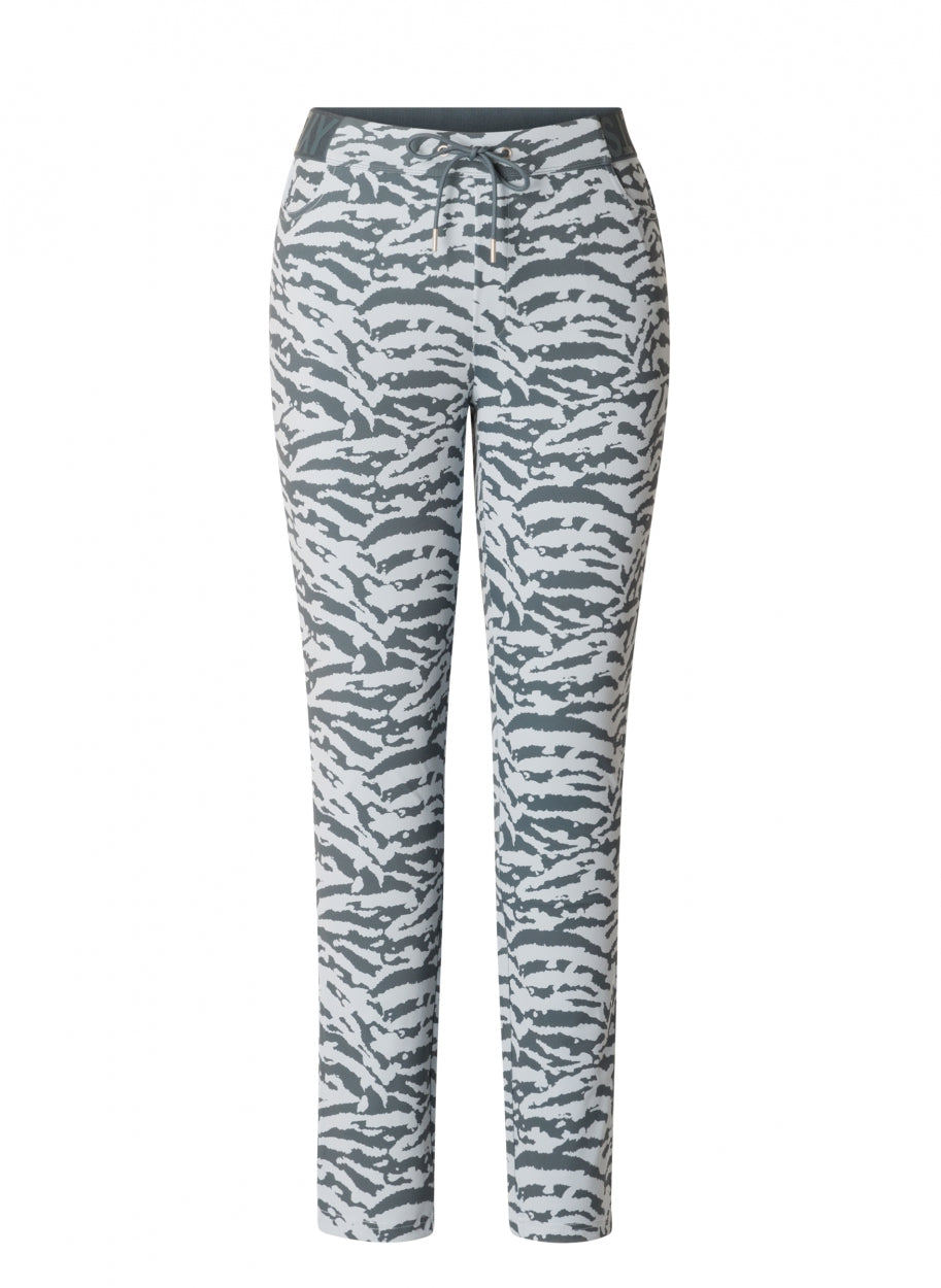 Yest Steel Blue Multi Trousers