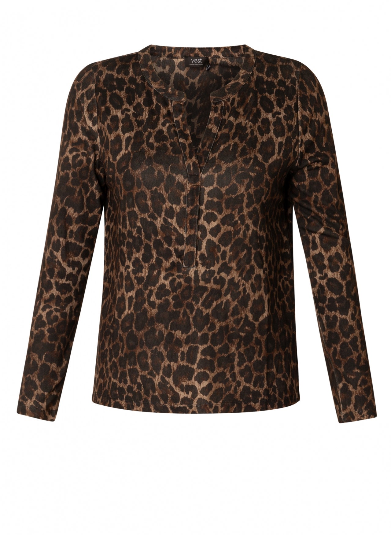Yest Multi Leopard Blouse