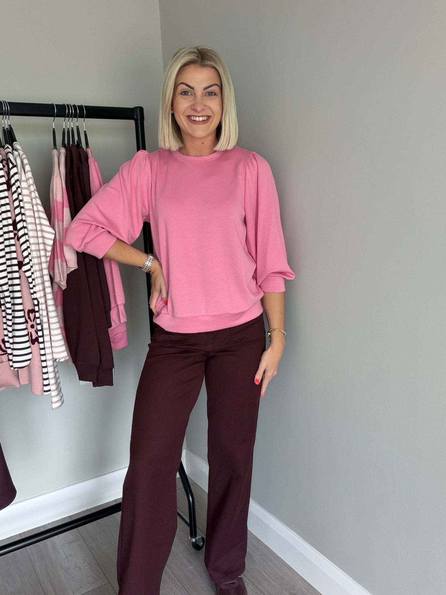 Kaffe KAannie Wild Rose Sweatshirt