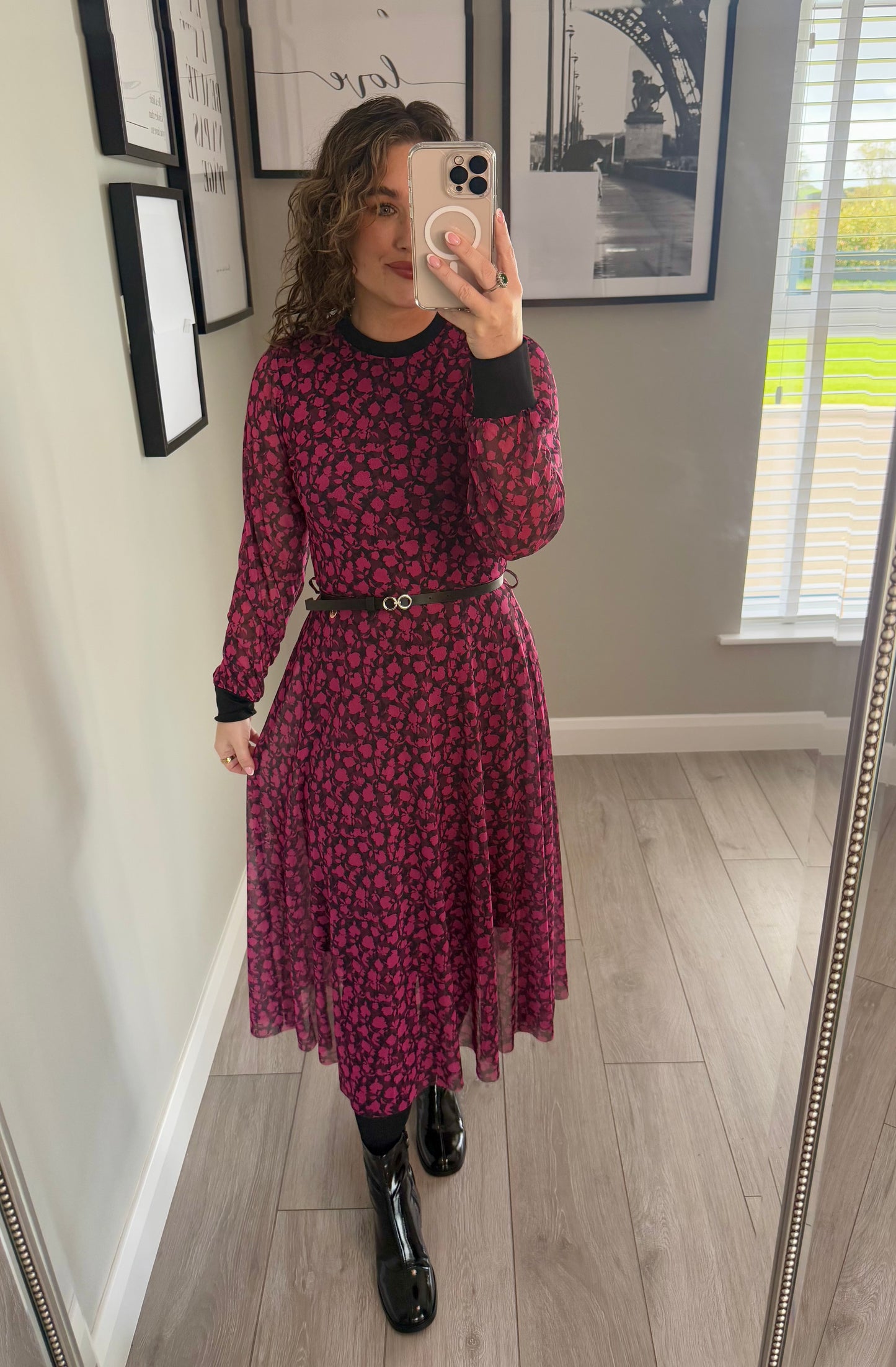 Rant & Rave Gwyneth Pink Dress