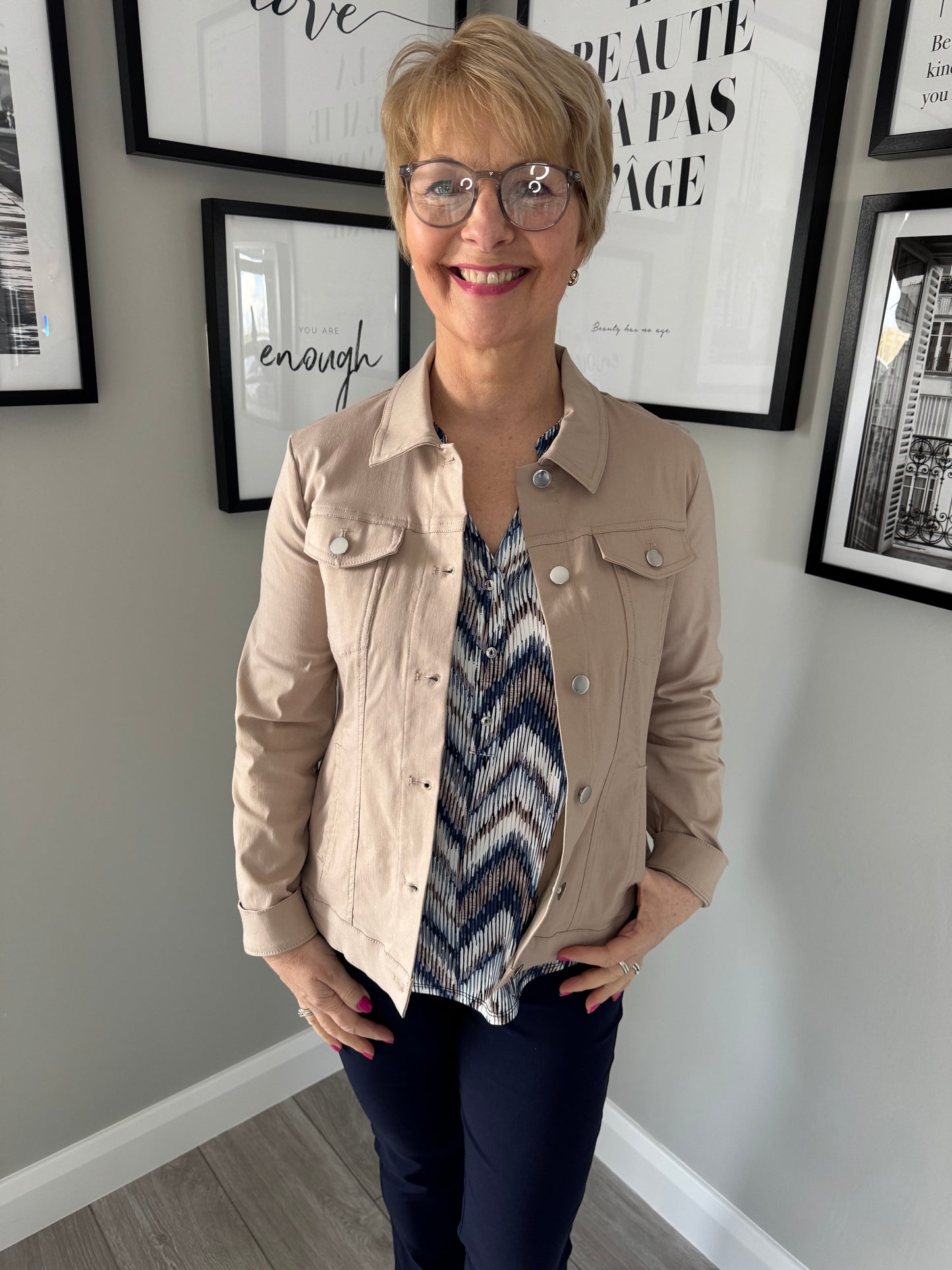 Emreco Stone Bengaline Jacket