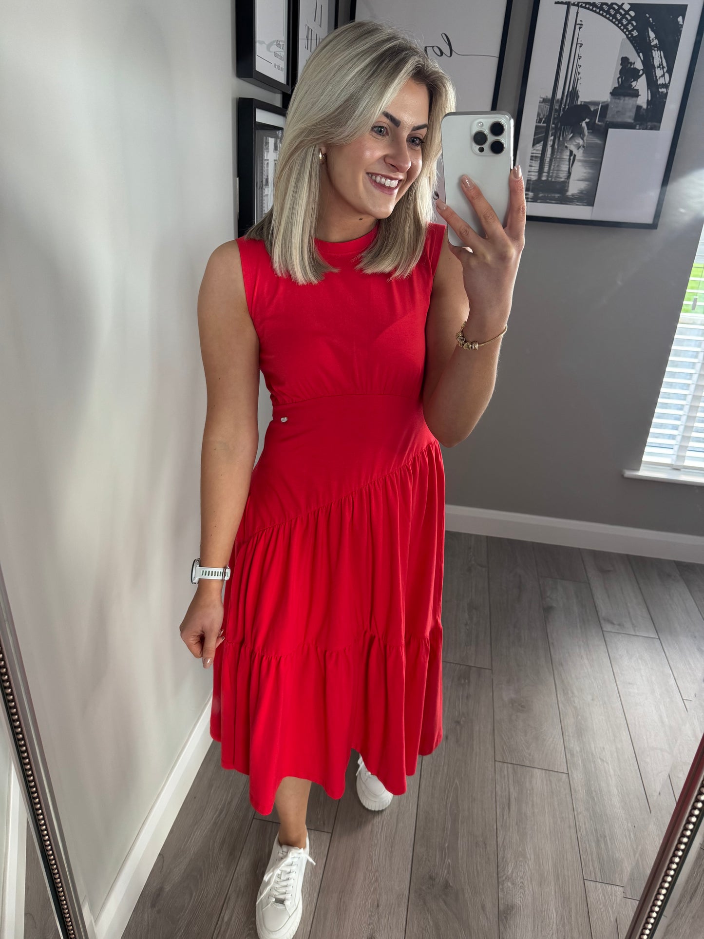 Relax & Renew Sarah Tomato Dress