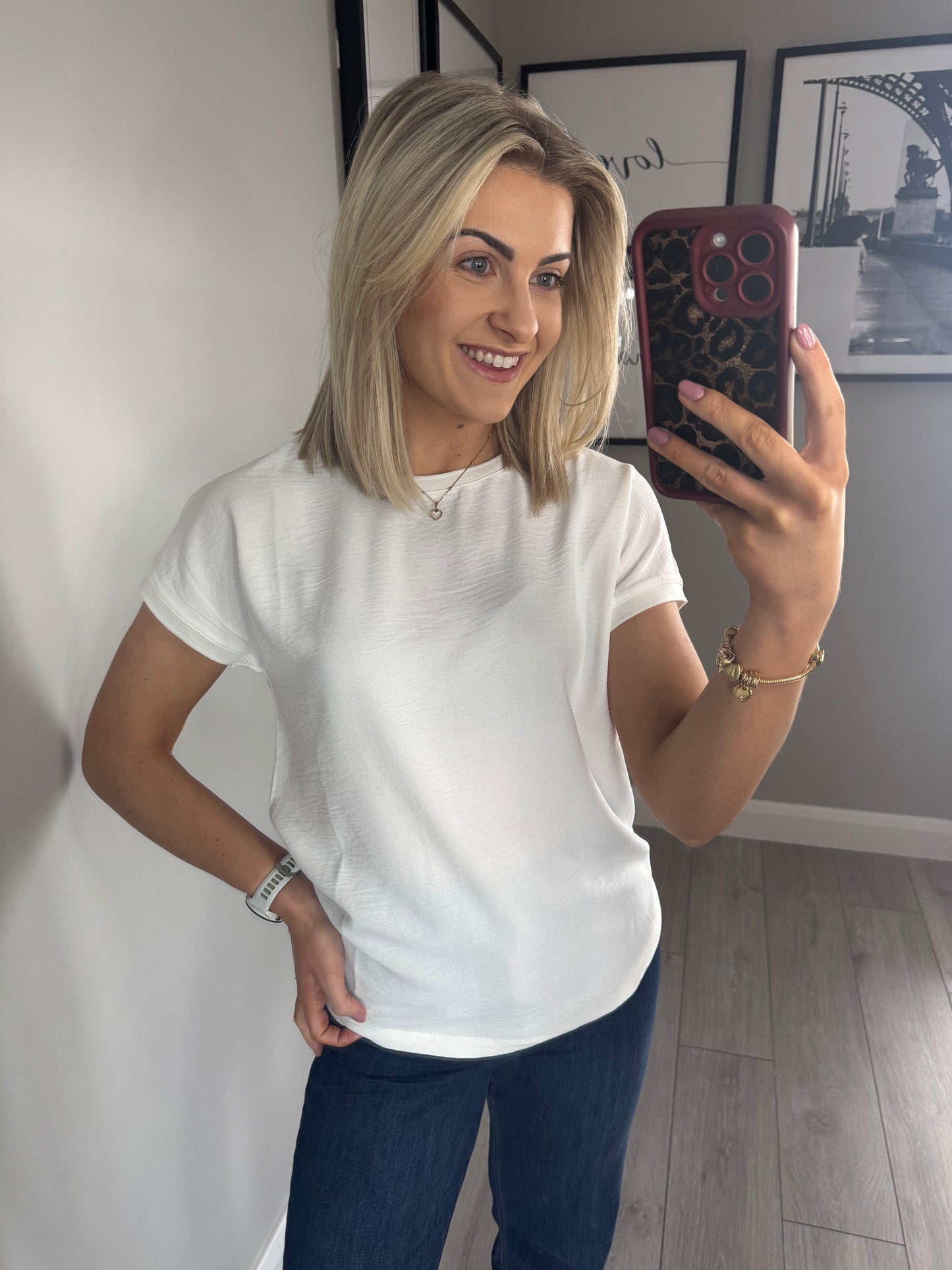 B.Young BYpanyax Marshmallow Tee