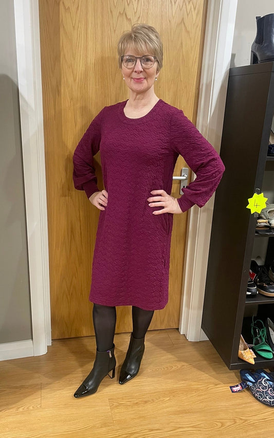 Brandtex Magenta Dress