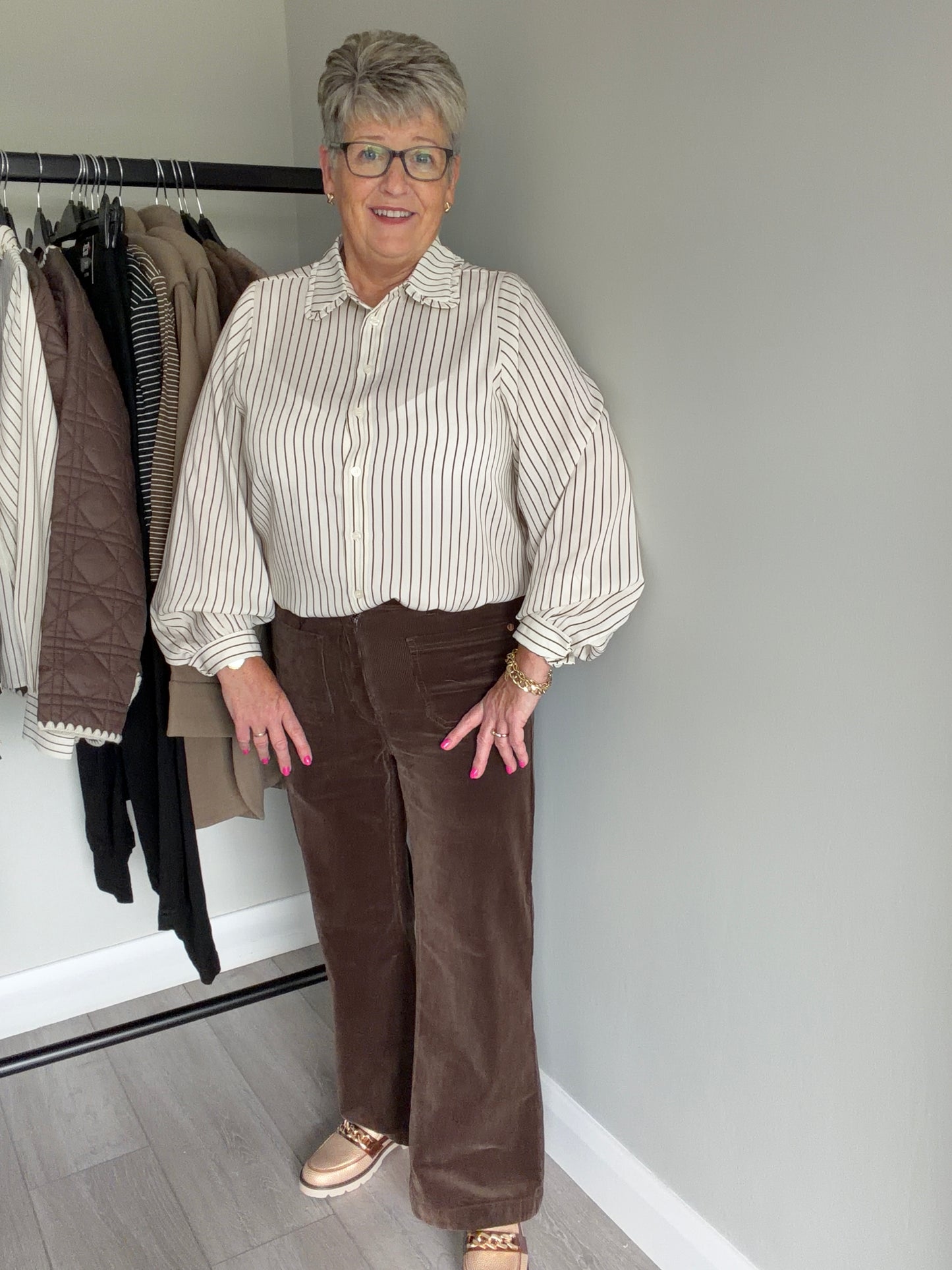 Rant & Rave Bridget Mocha Cord Jean