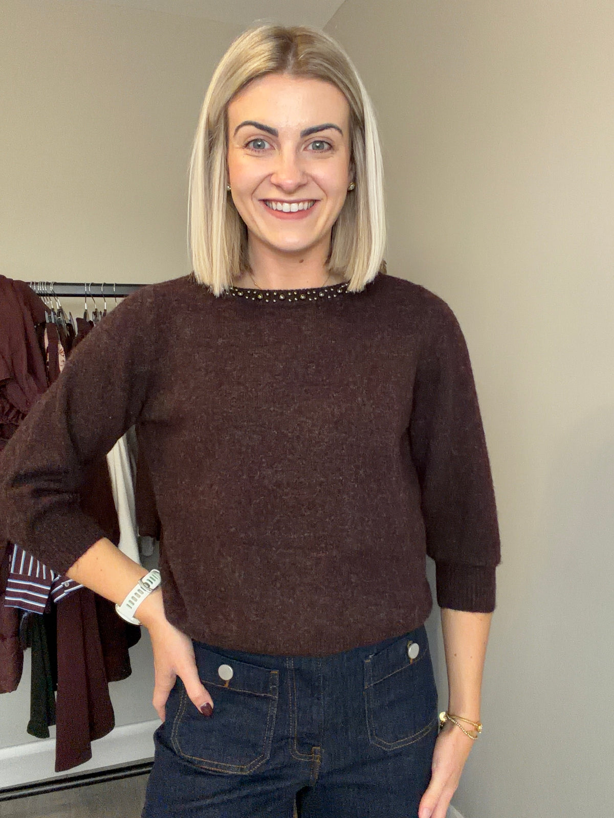 Kaffe KAselly Fudge Melange Pullover