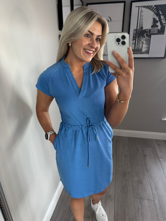 Relax & Renew Ivy Cornflour Blue Dress