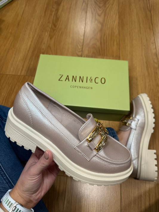 Zanni & Co Chilink Blush Shine Loafer