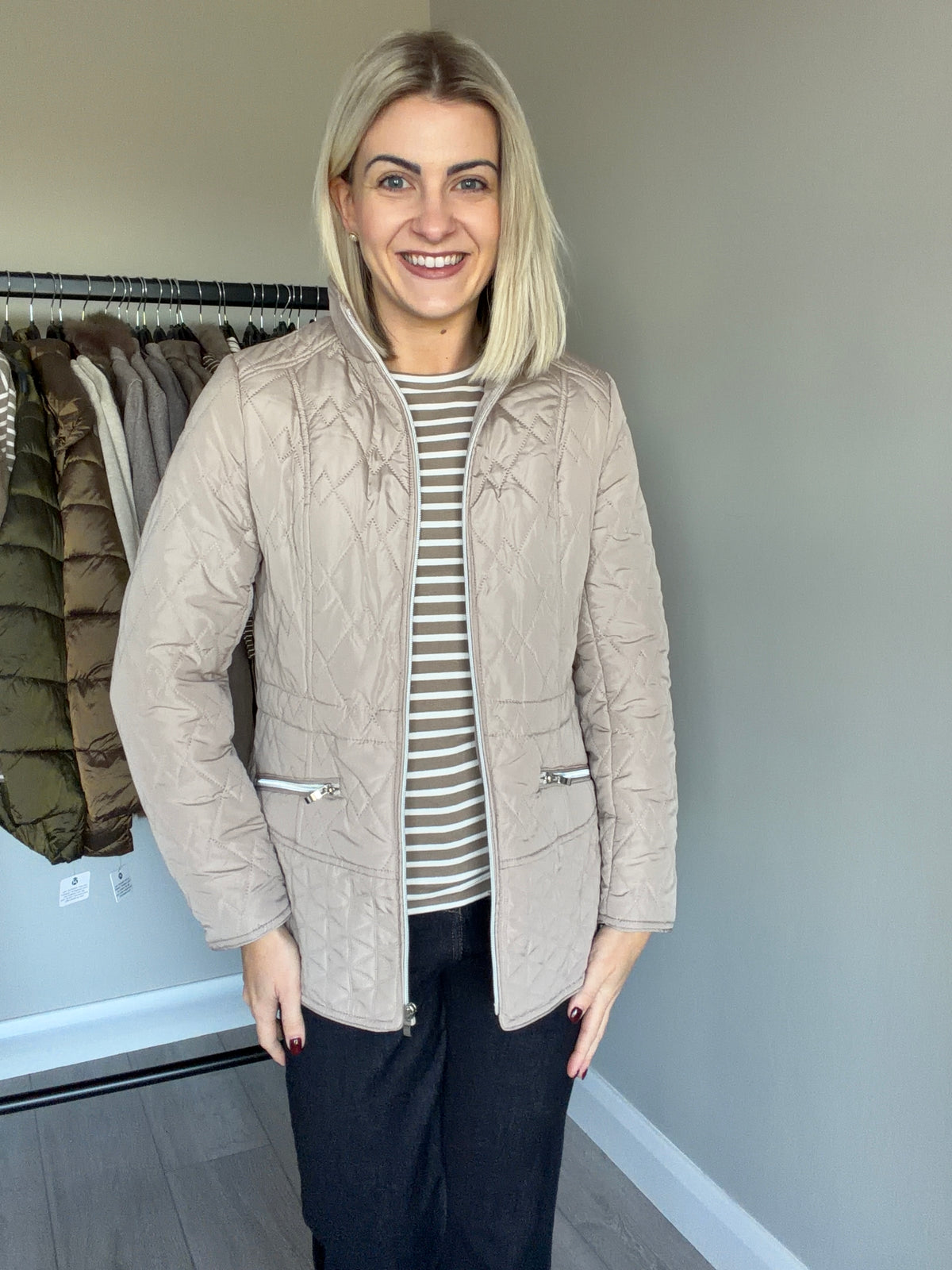 Stone Quilt Coat