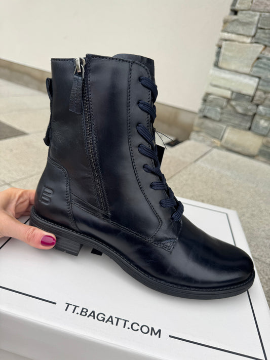 Bagatt Navy Lace Up Boot