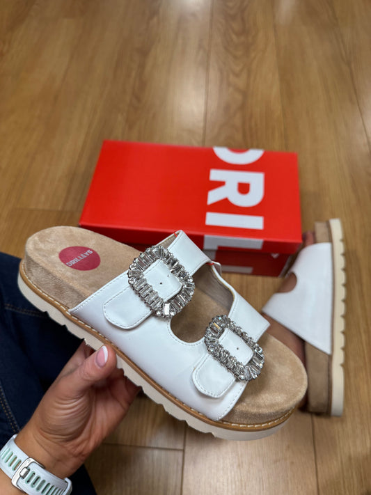Drilleys Fifty One White Sandal