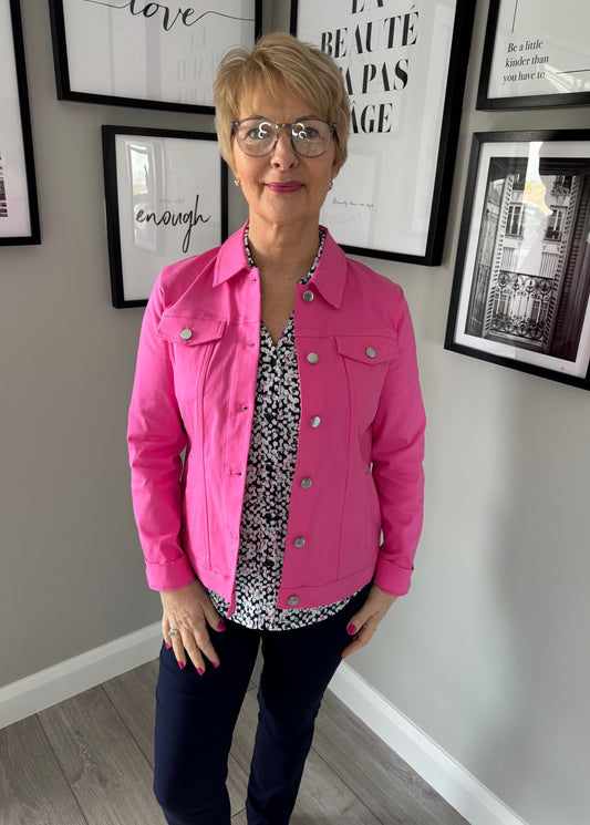 Emreco Pink Bengaline Jacket