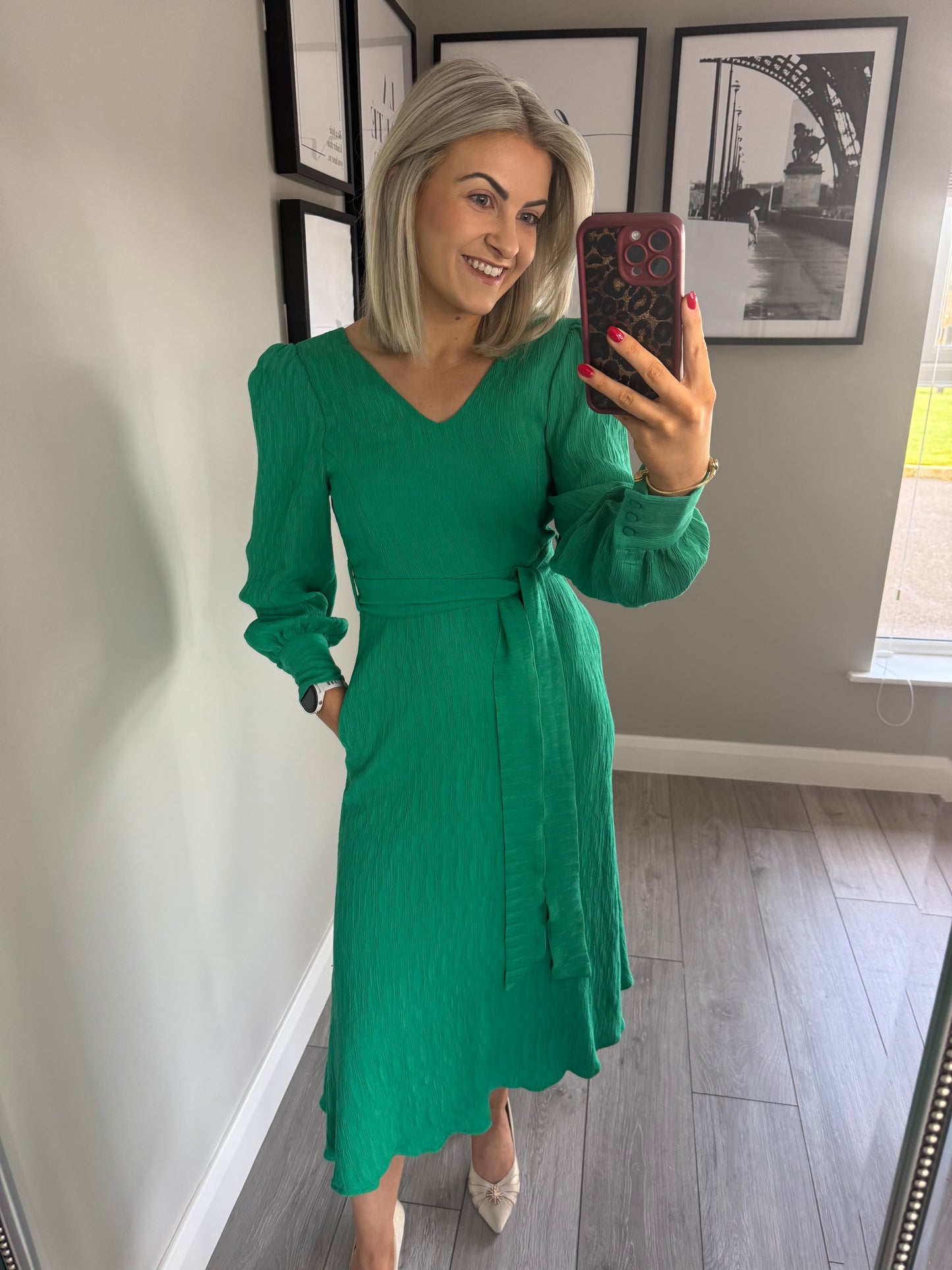 Rant & Rave Bela Green Dress