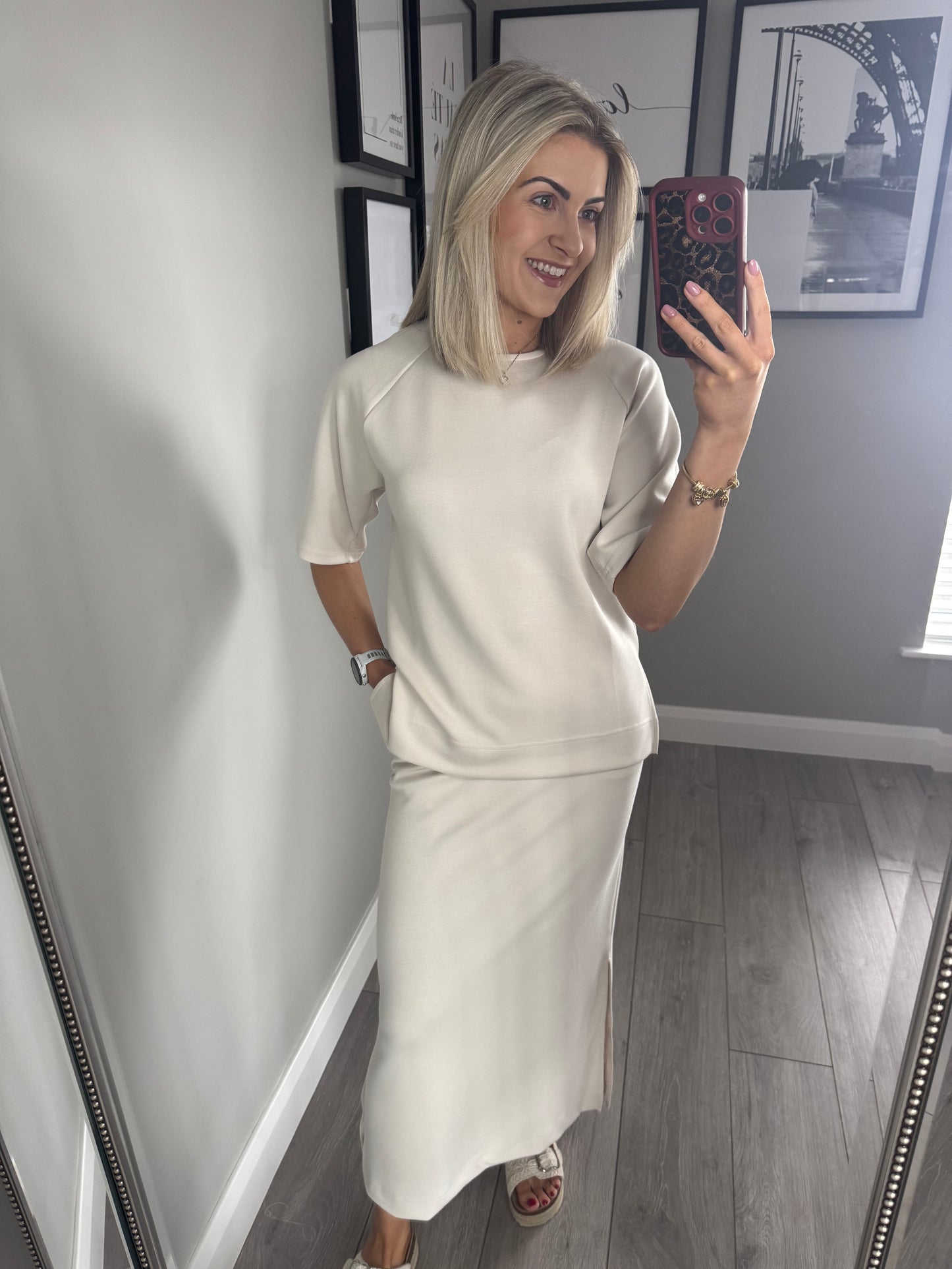 B.Young BYpusti Beige T-Shirt