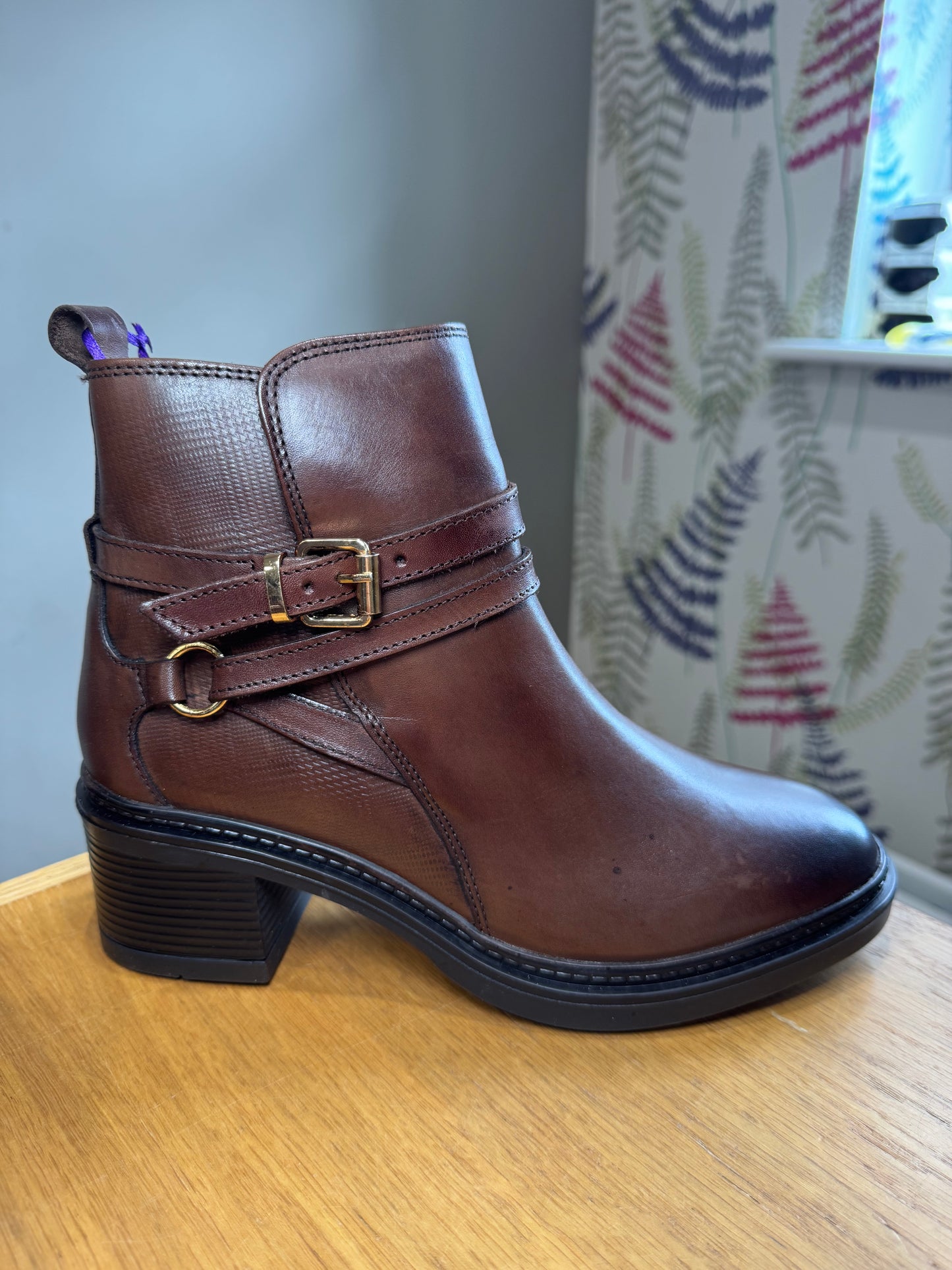 Lotus Dominika Brown Ankle Boot