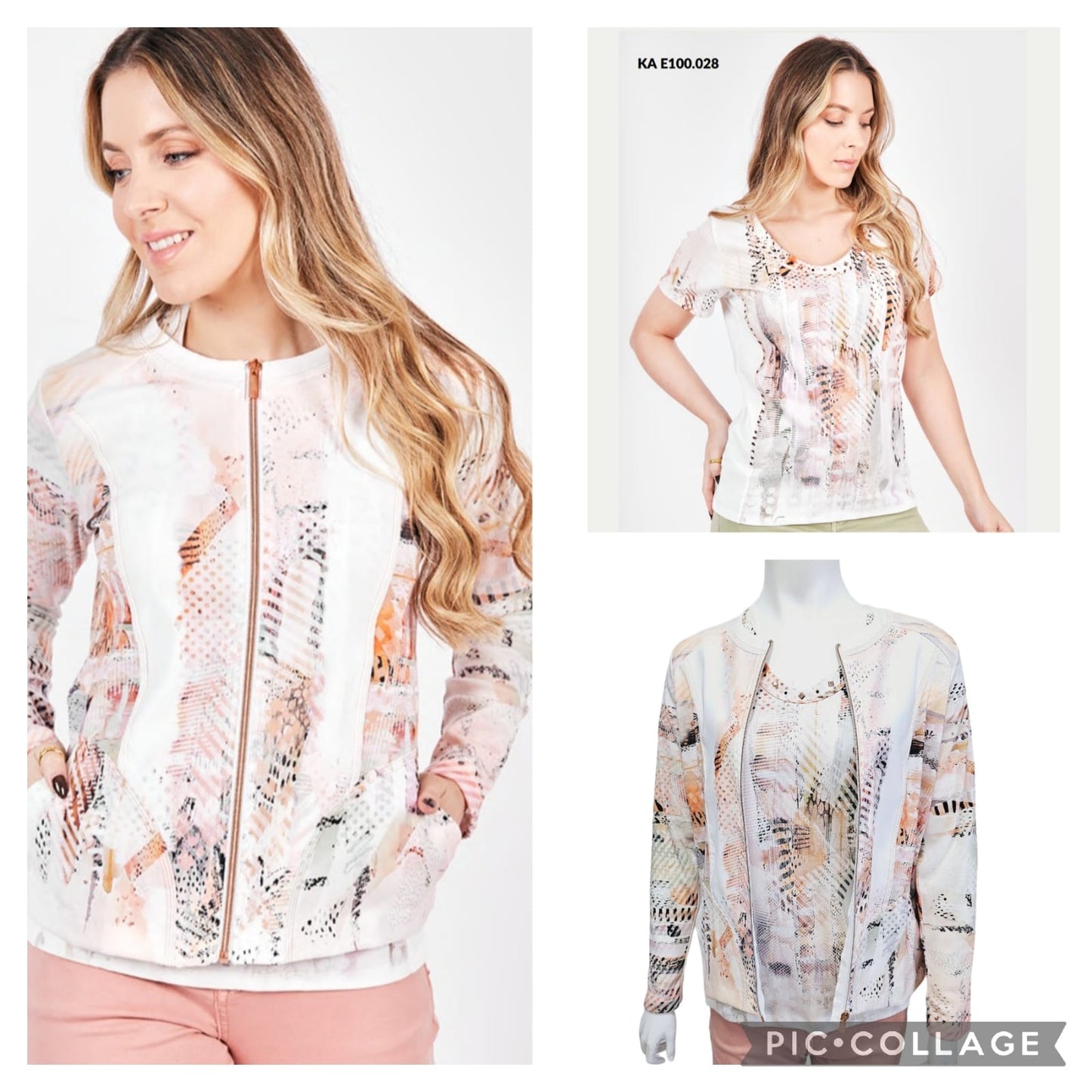 Kalisson Orange/White Top