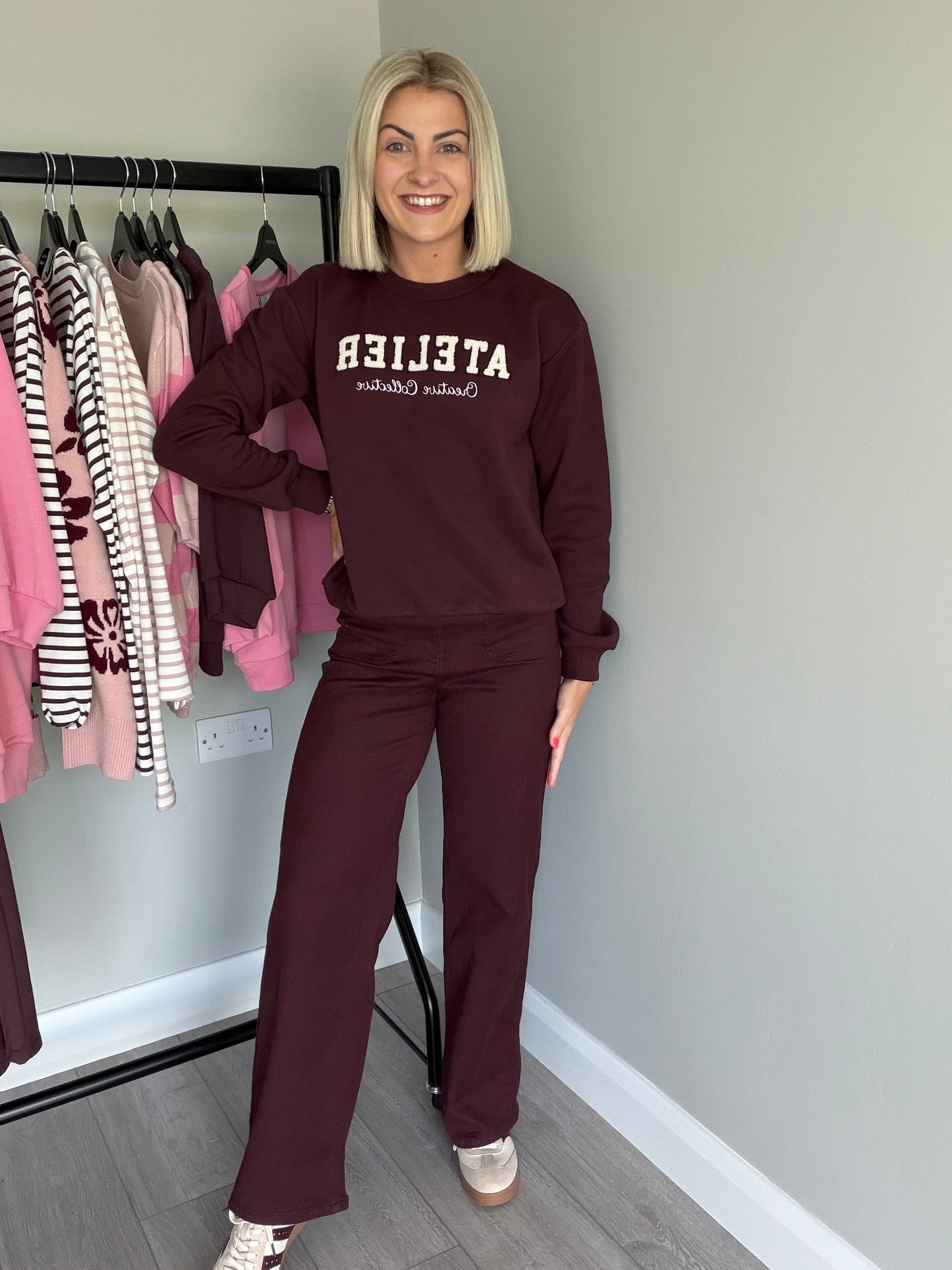 Kaffe KAgisele Fudge Sweatshirt