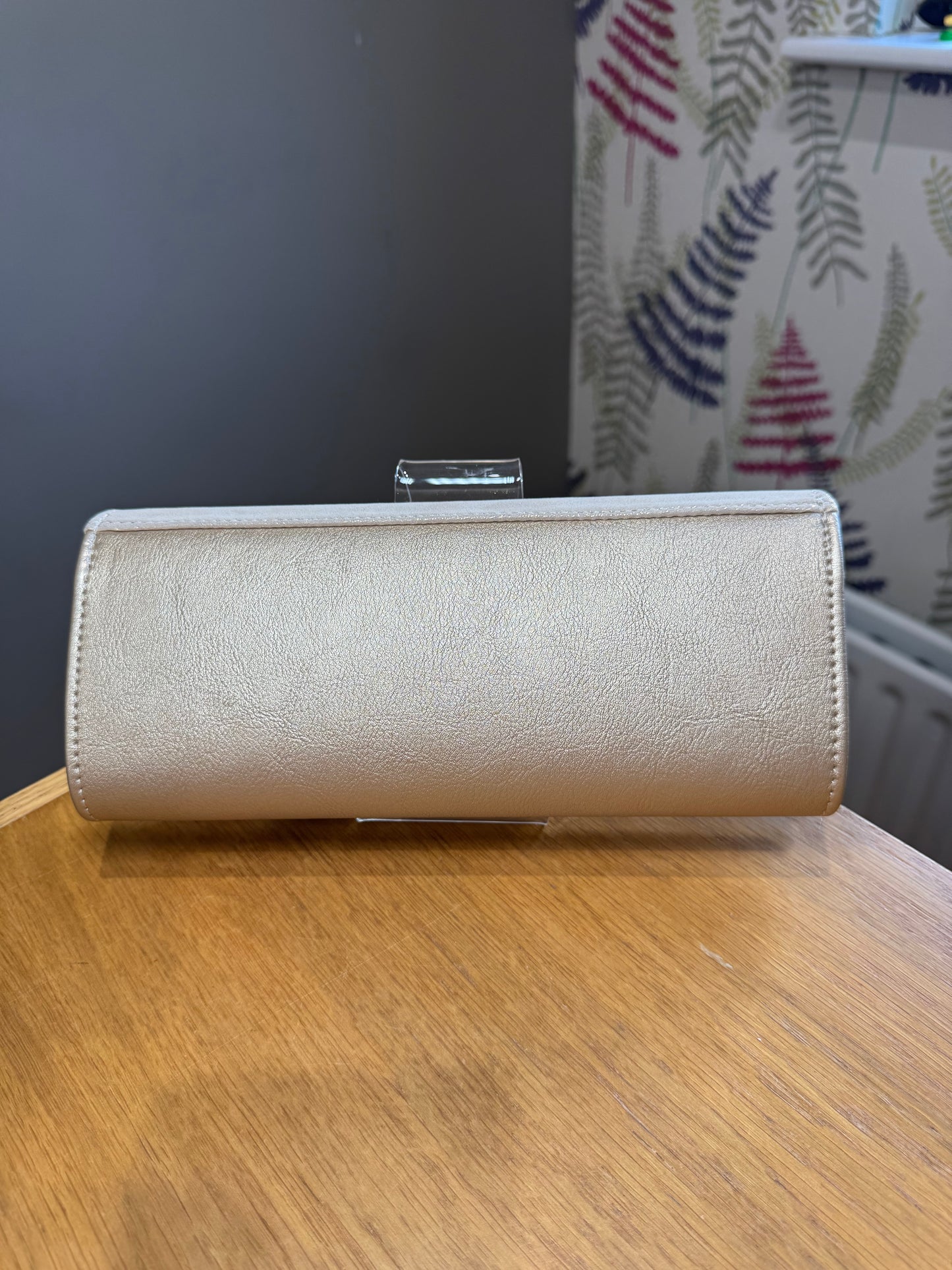 Emis Gold Shimmer Bow Bag