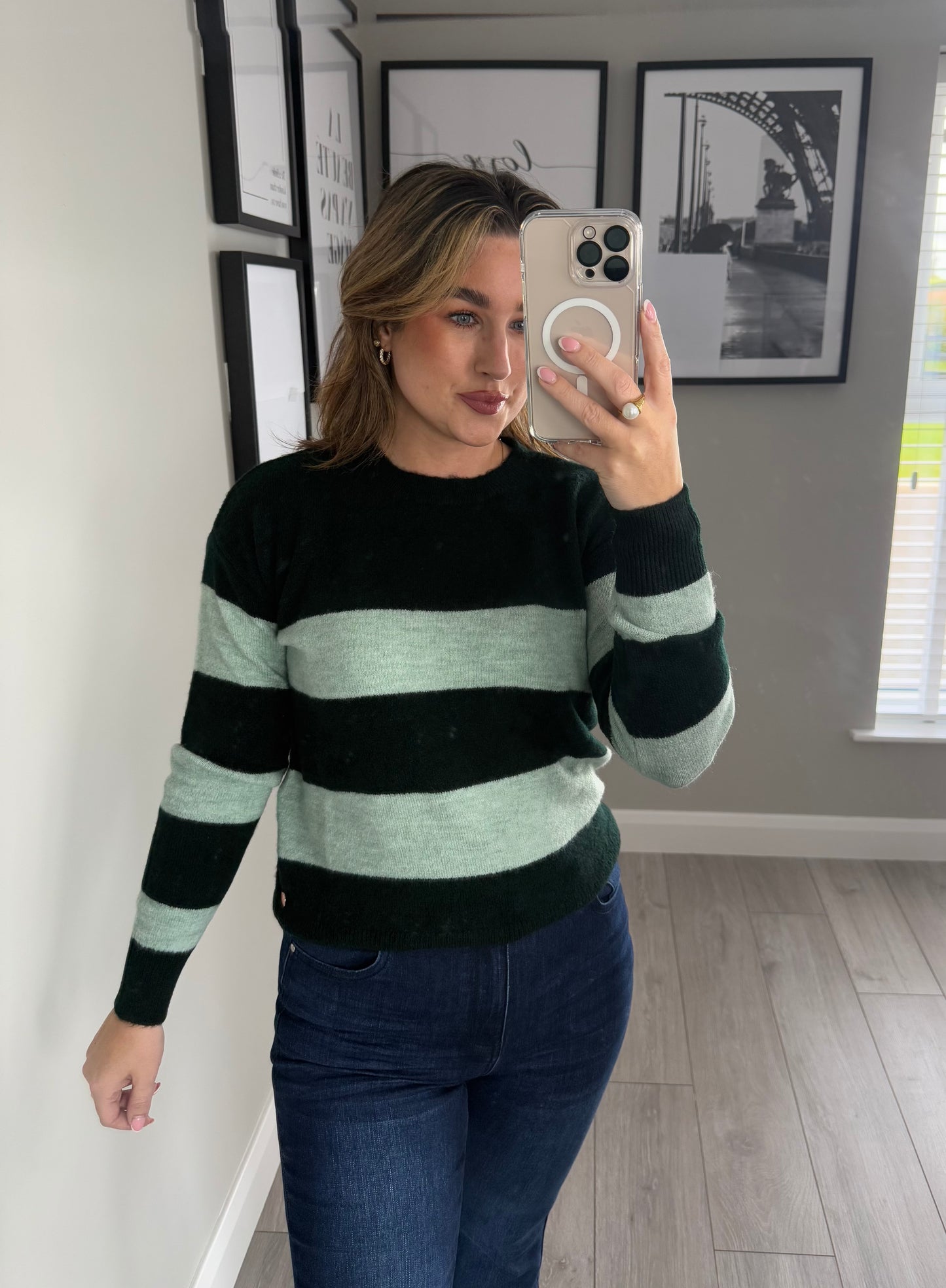 Rant & Rave Josie Teal Jumper