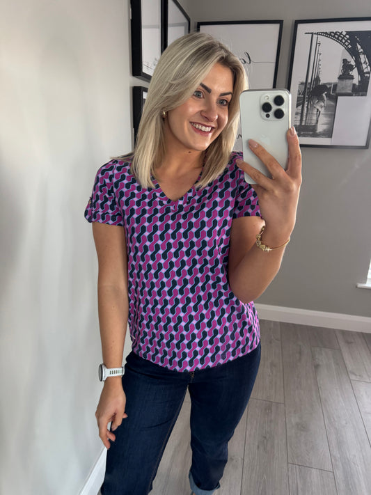 Relax & Renew Sophie Navy Tee