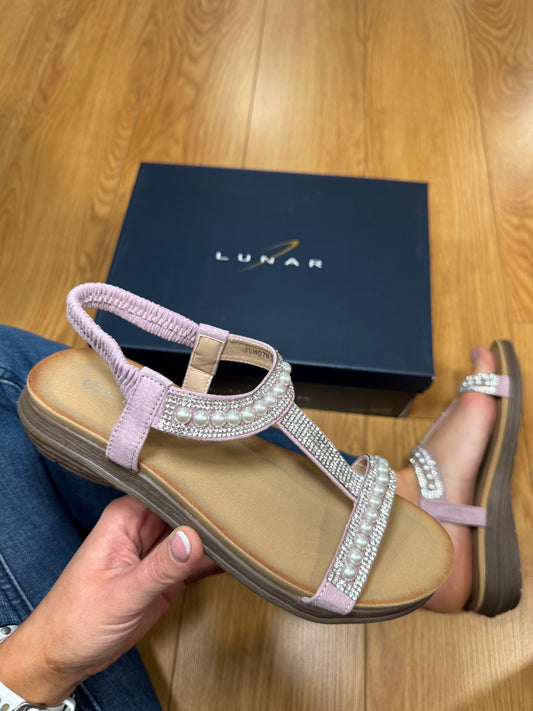 Lunar Tancy Lilac Pearl Sandal