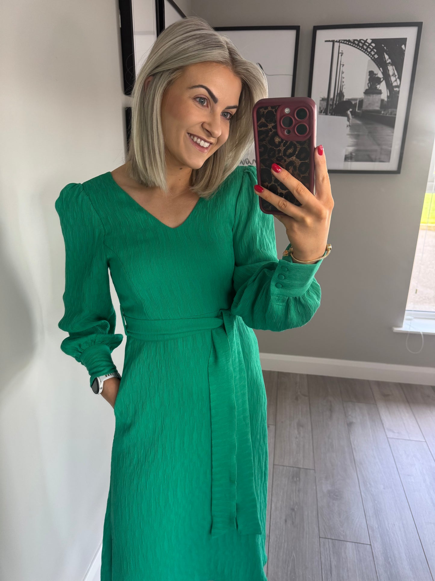 Rant & Rave Bela Green Dress