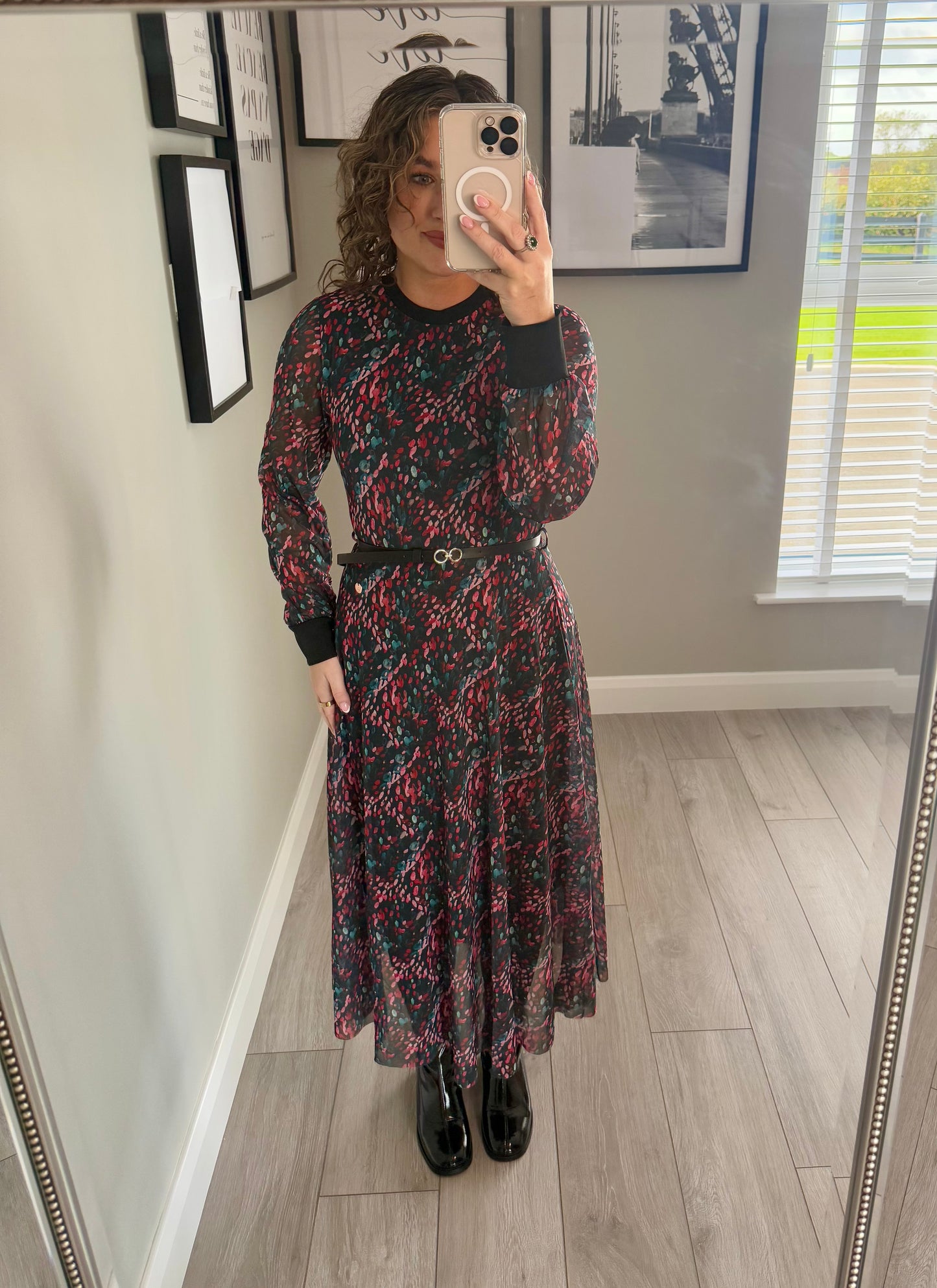 Rant & Rave Gwyneth Teal Dress