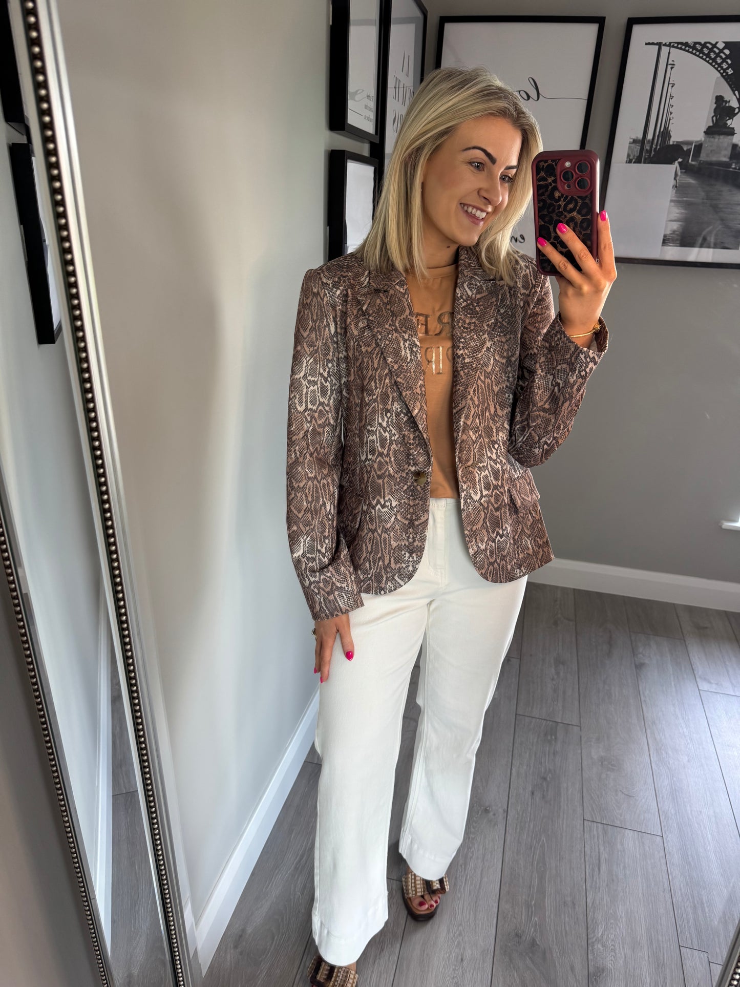 Yest Soft Terra Snake Blazer