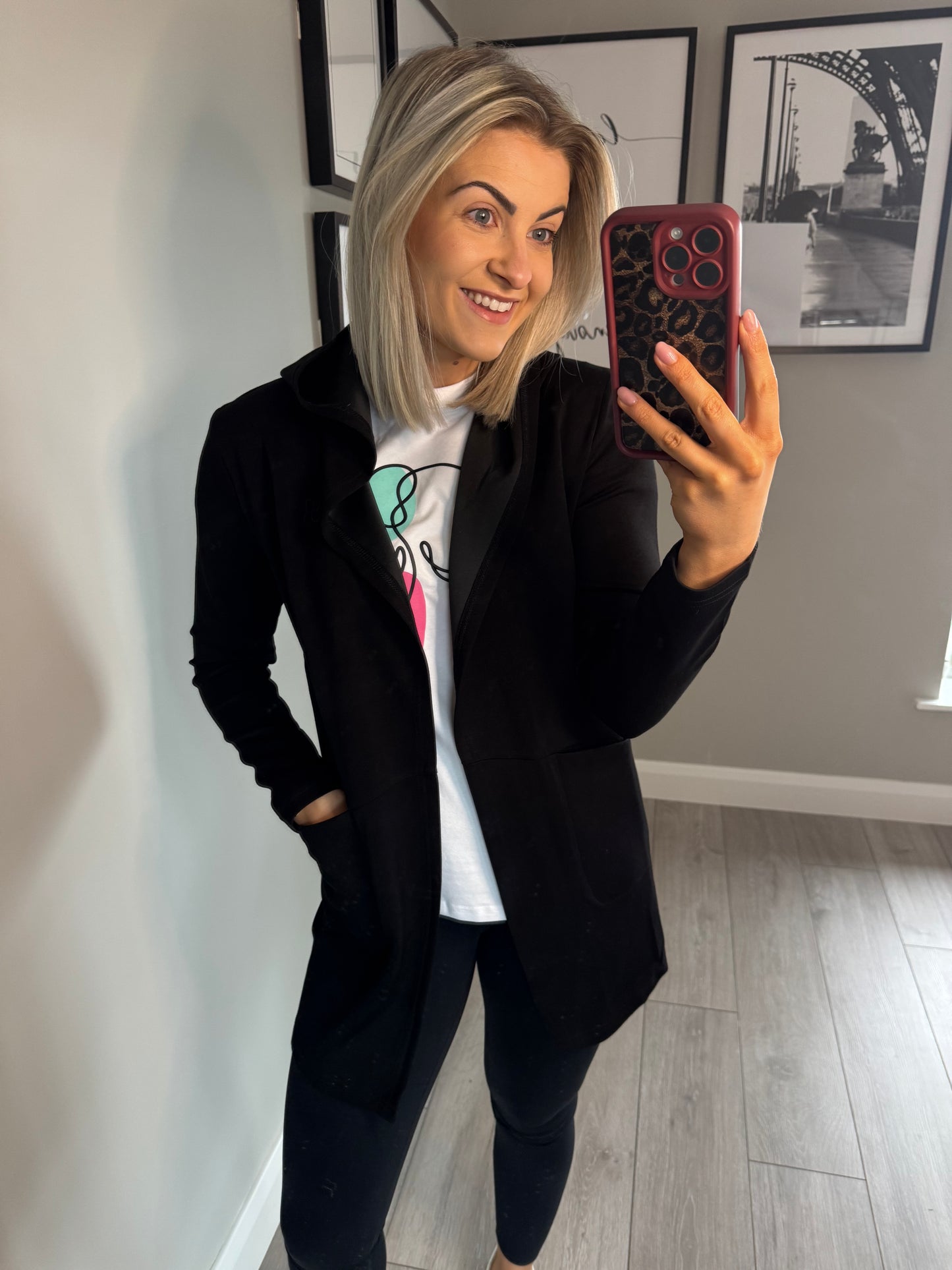 Relax & Renew Amara Black Cardigan