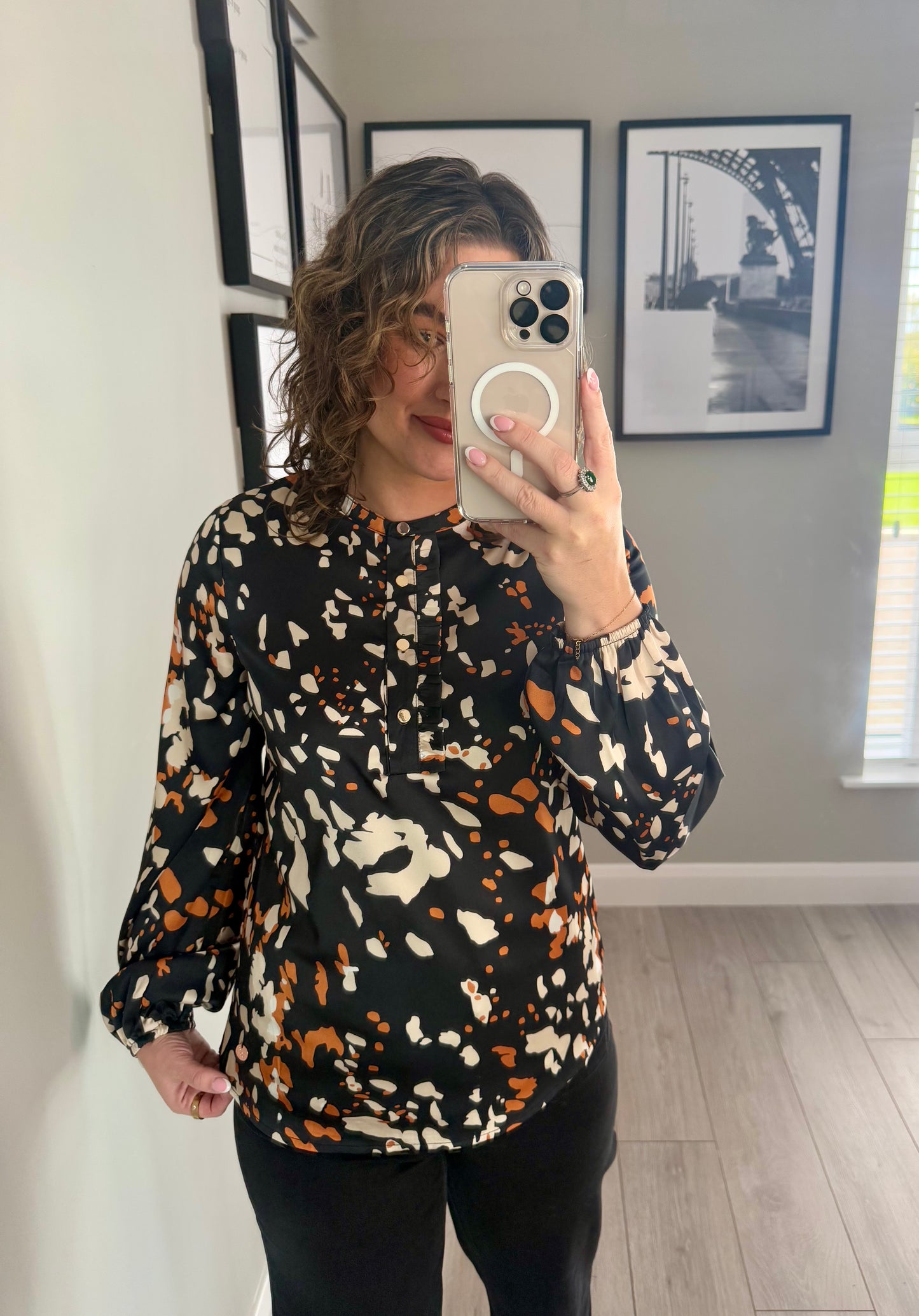 Rant & Rave Ebony Black Top