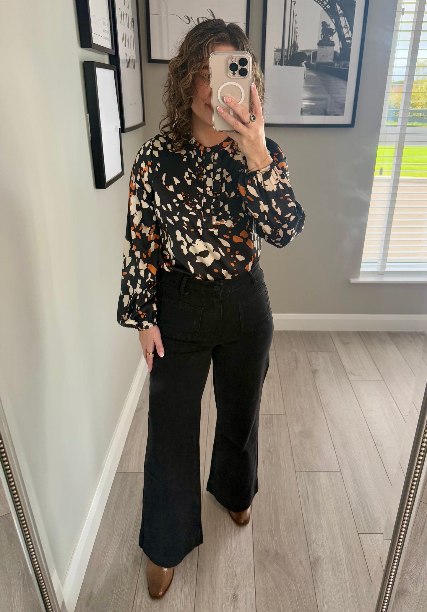 Rant & Rave Ebony Black Top