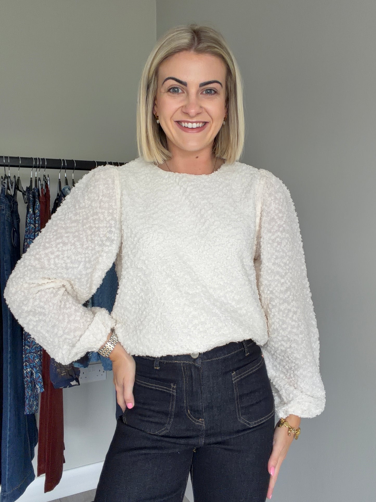 Rant & Rave Hannah Cream Top