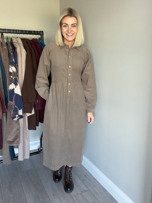 Rant & Rave Hazel Biscuit Shirt Dress