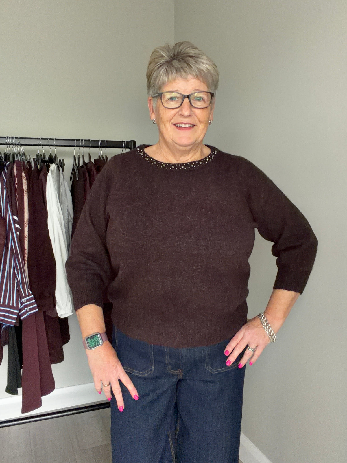 Kaffe KAselly Fudge Melange Pullover