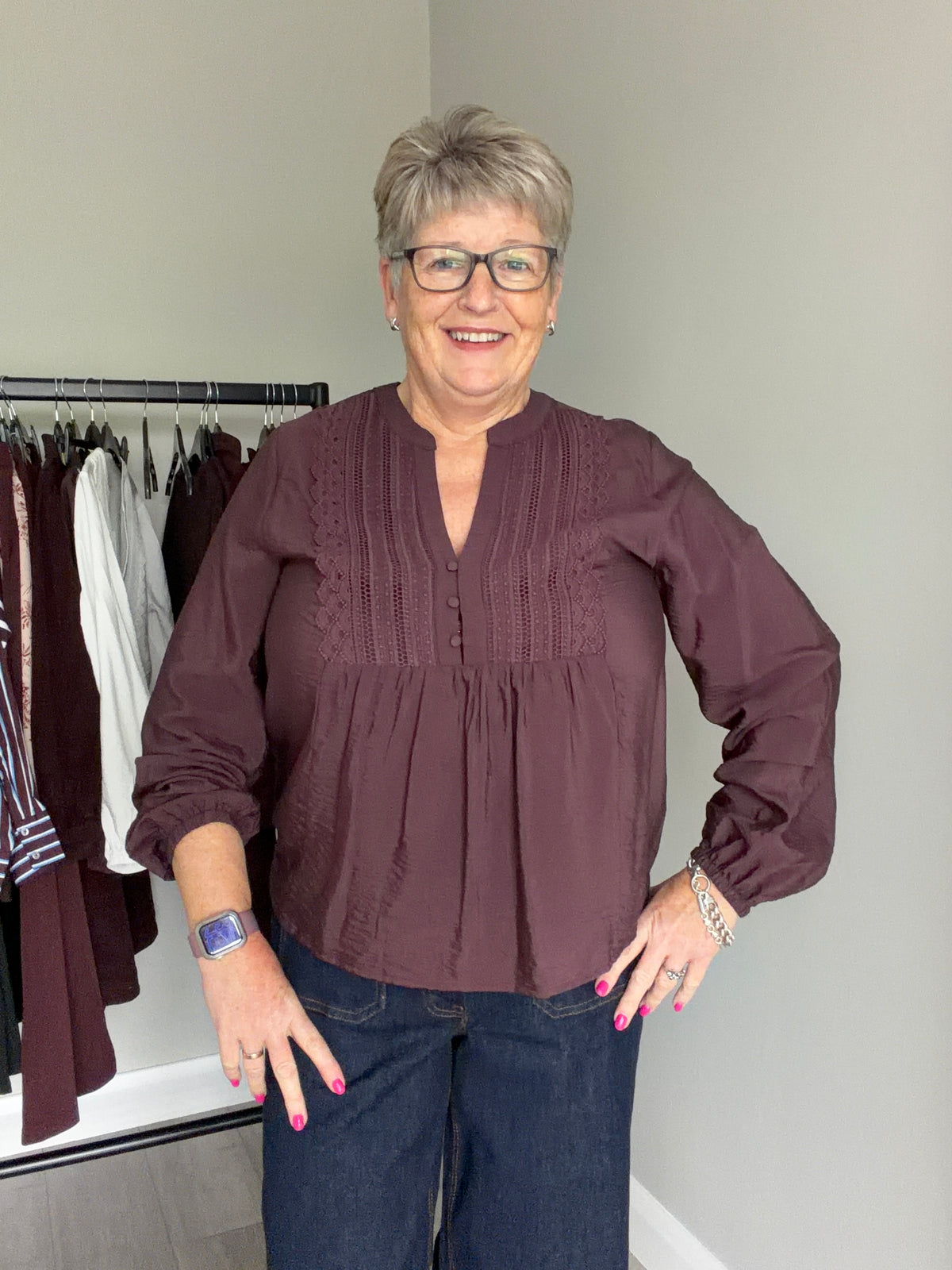 Kaffe KAgalina Fudge Blouse