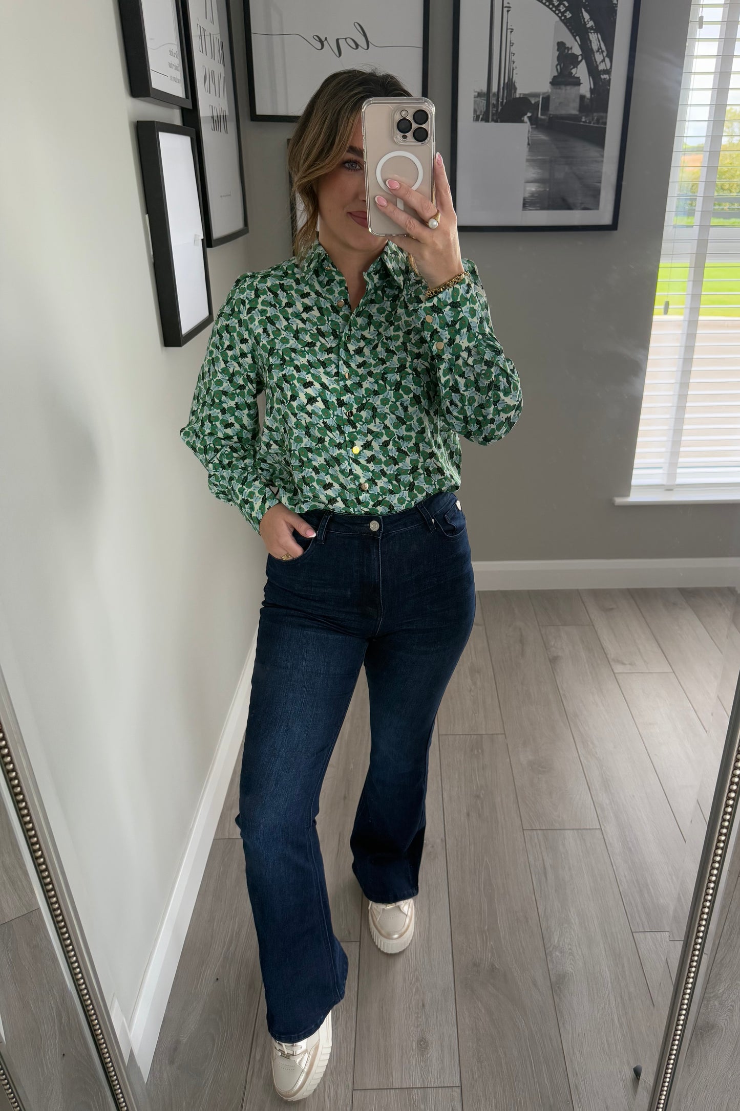 Rant & Rave Kym Denim Flare Jean