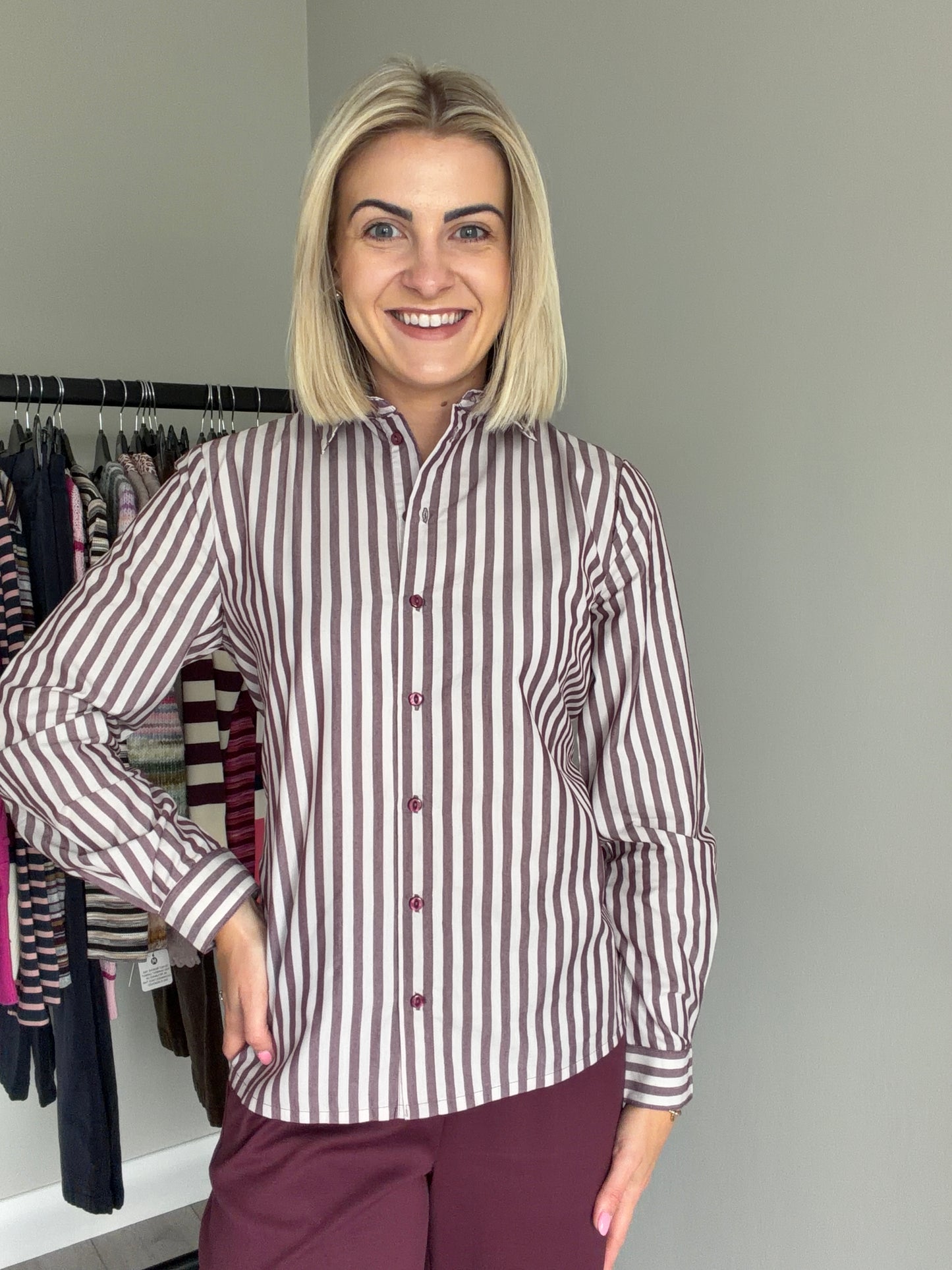 B.Young BYhetila Fig Shirt