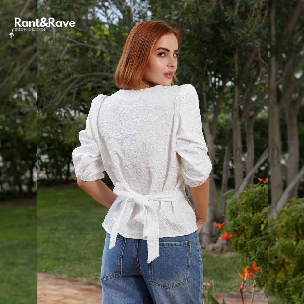 Rant & Rave Alma White Top