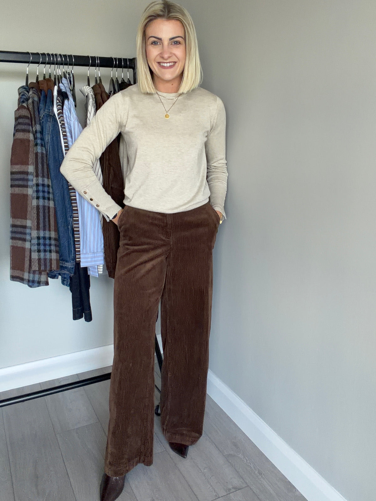 Kaffe KAsella Carafe Corduroy Trousers