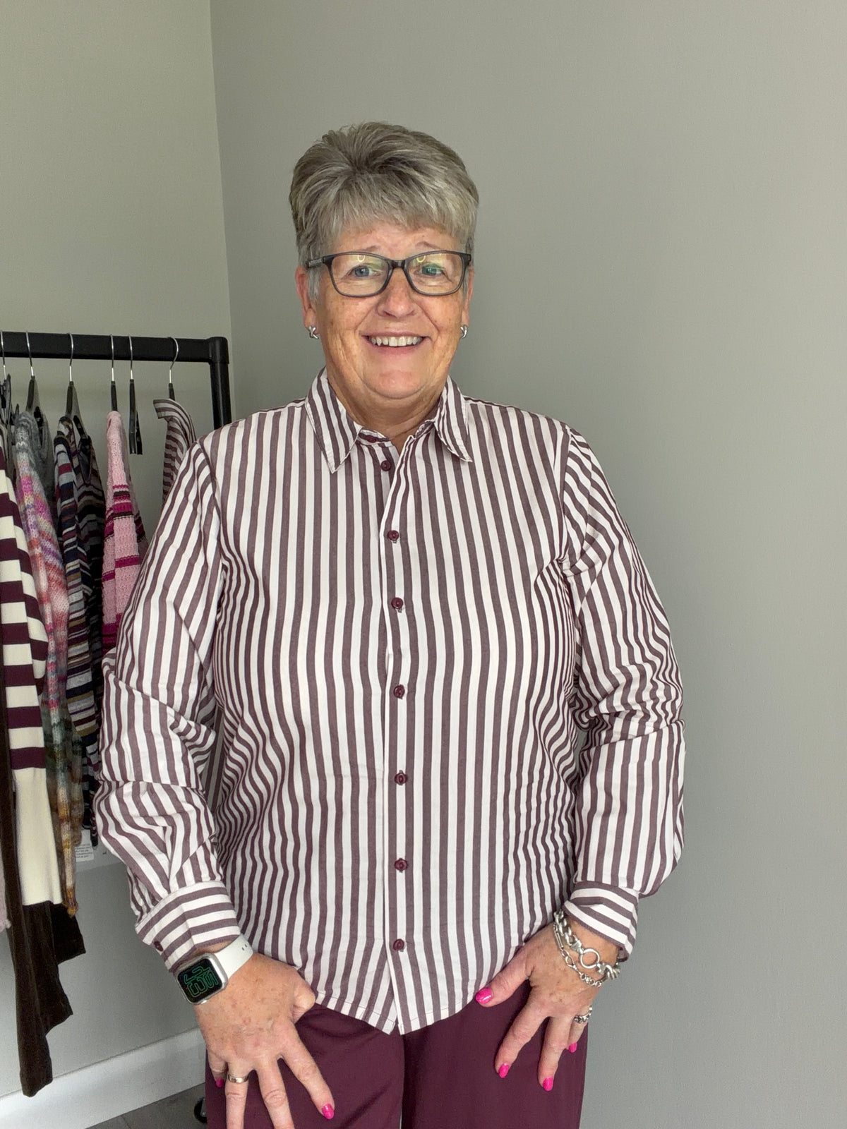B.Young BYhetila Fig Shirt