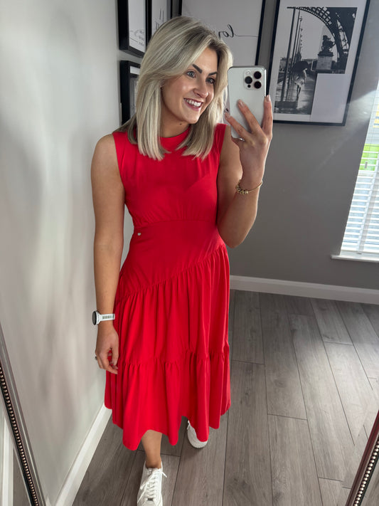 Relax & Renew Sarah Tomato Dress