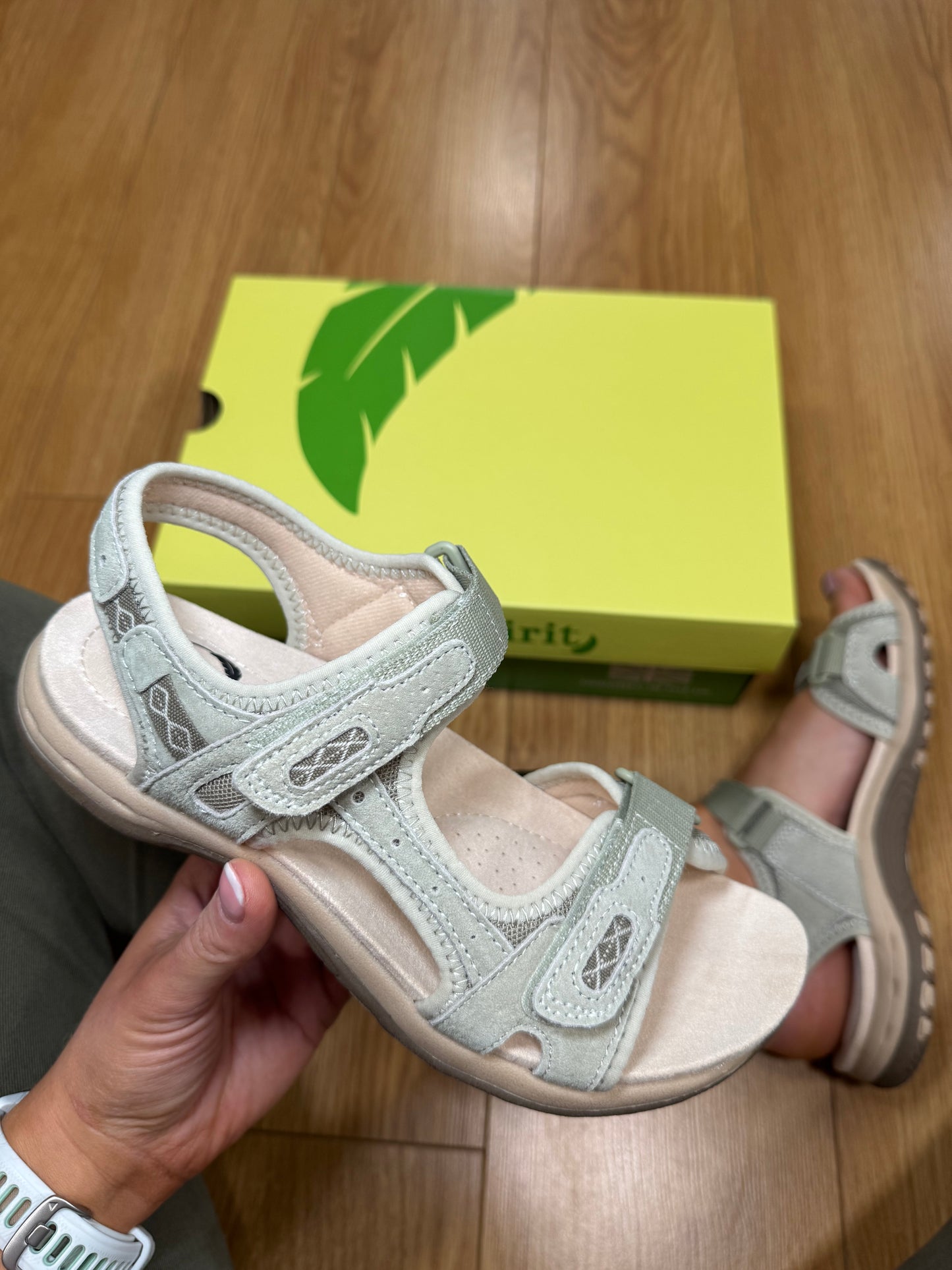 Free Spirit Frisco Elm Velcro Sandal